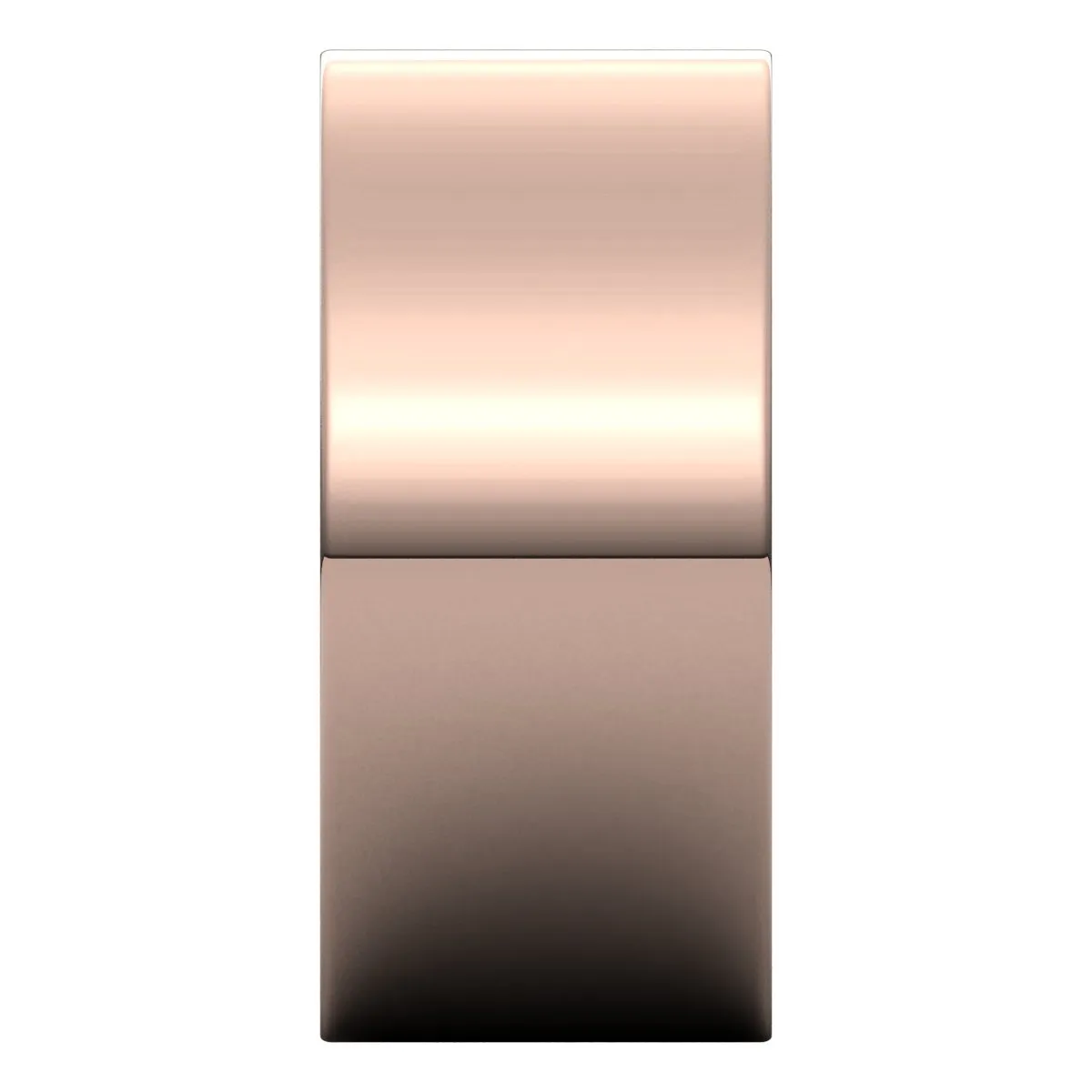 10K Rose Gold 9 mm flat Wedding Band