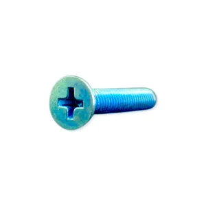 1" Blue Zinc Phillips Mounting Hardware 100 Pack