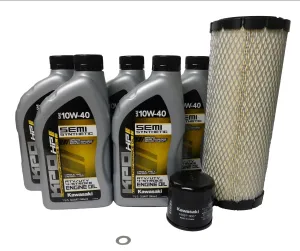2019-2025 Kawasaki Mule Pro MX KAF700 EPS OEM 10W-40 Complete Service Kit KAW18