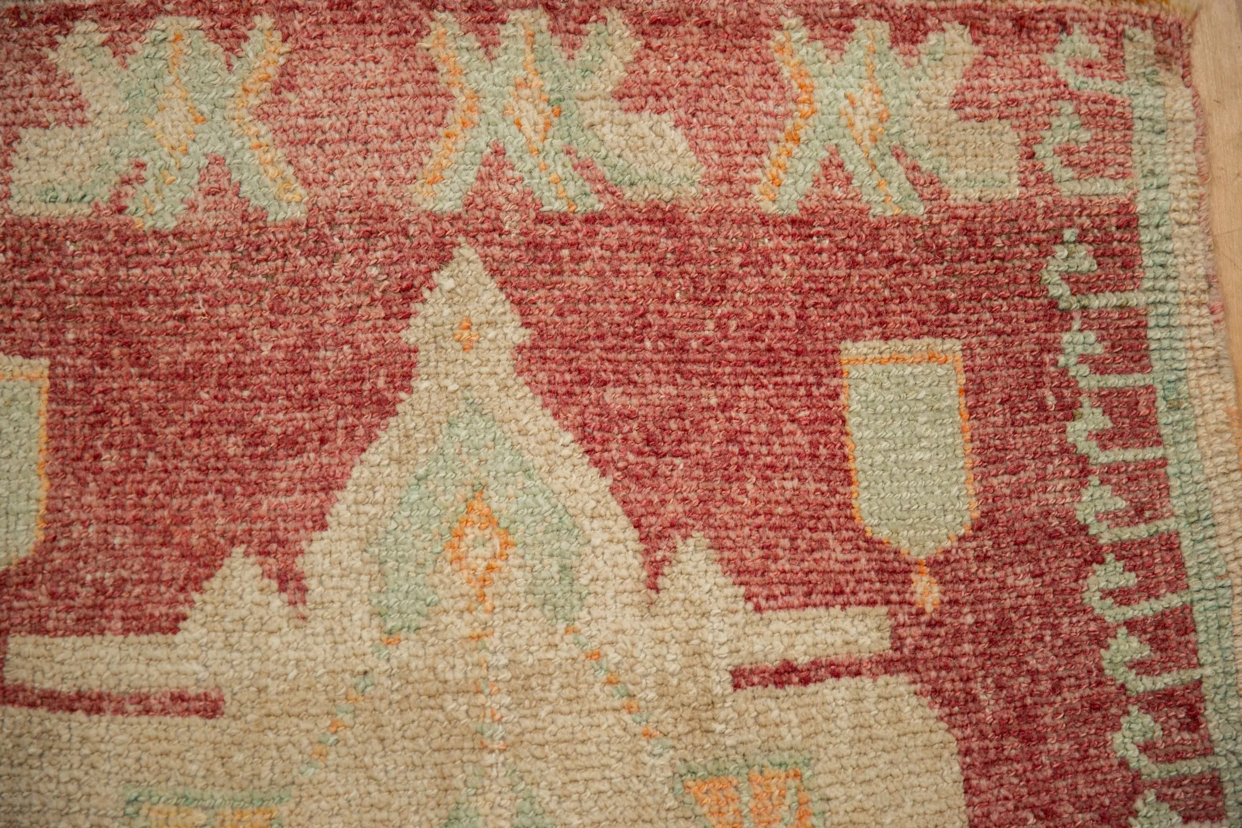 2.5x5 Vintage Distressed Kars Rug Runner