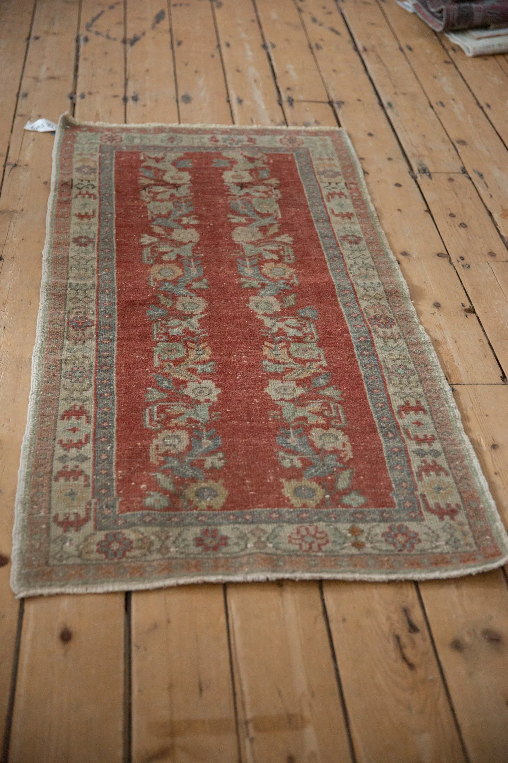 2.5x5 Vintage Distressed Oushak Rug Runner