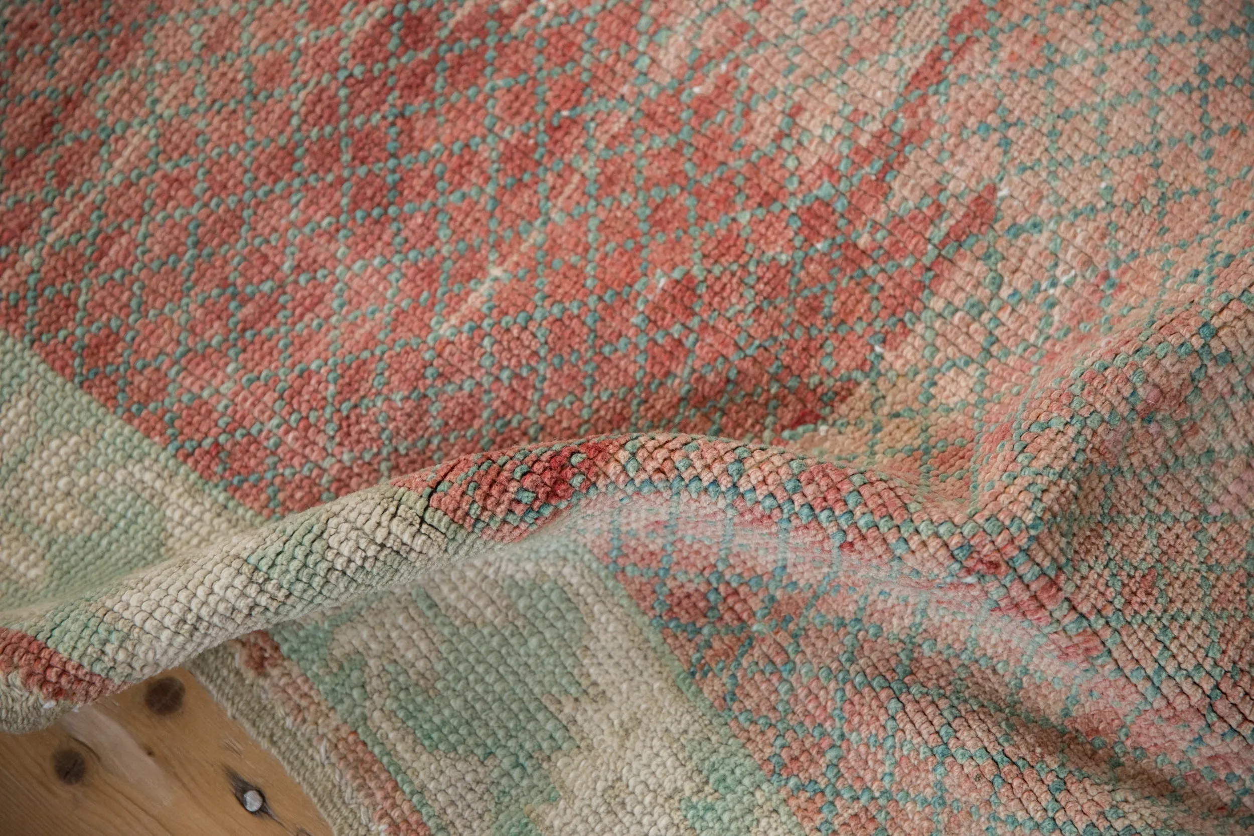 2.5x5.5 Vintage Distressed Anatolian Rug Runner