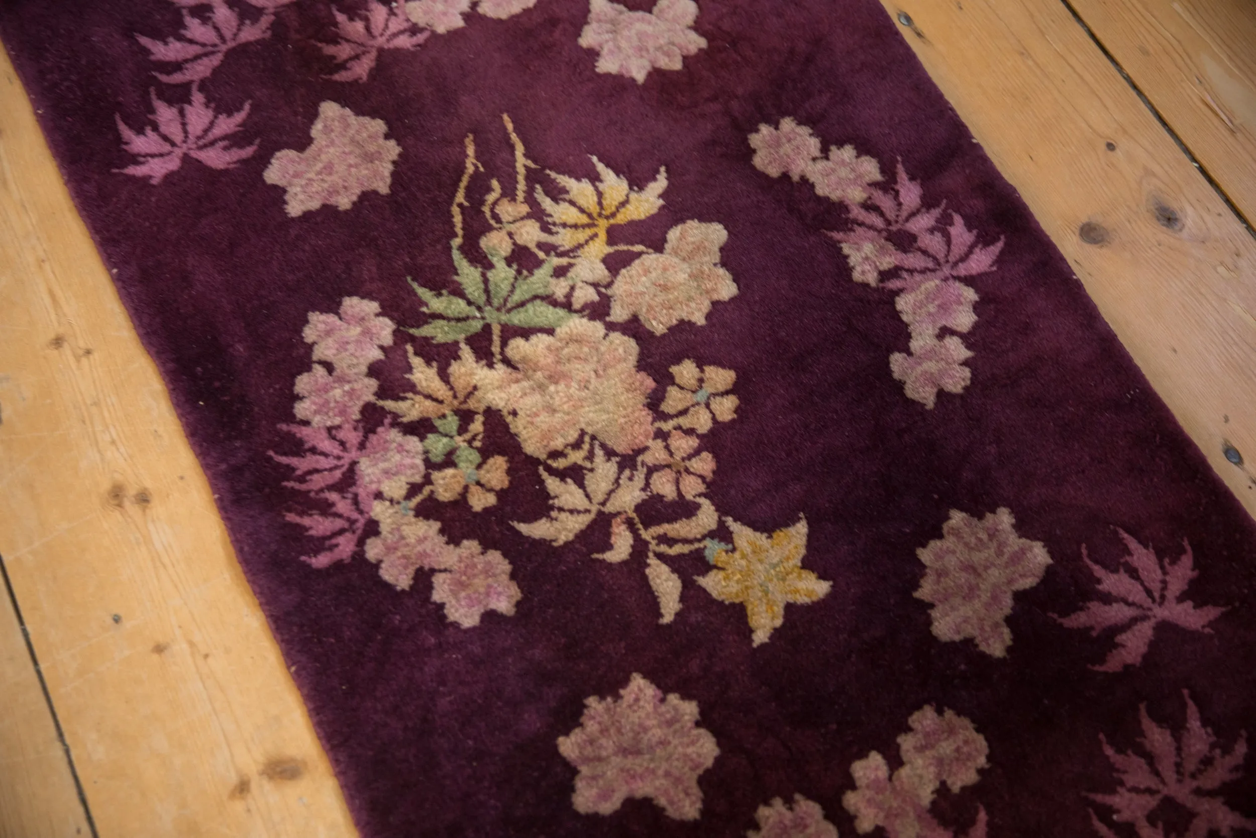 2x4 Antique Art Deco Rug Runner