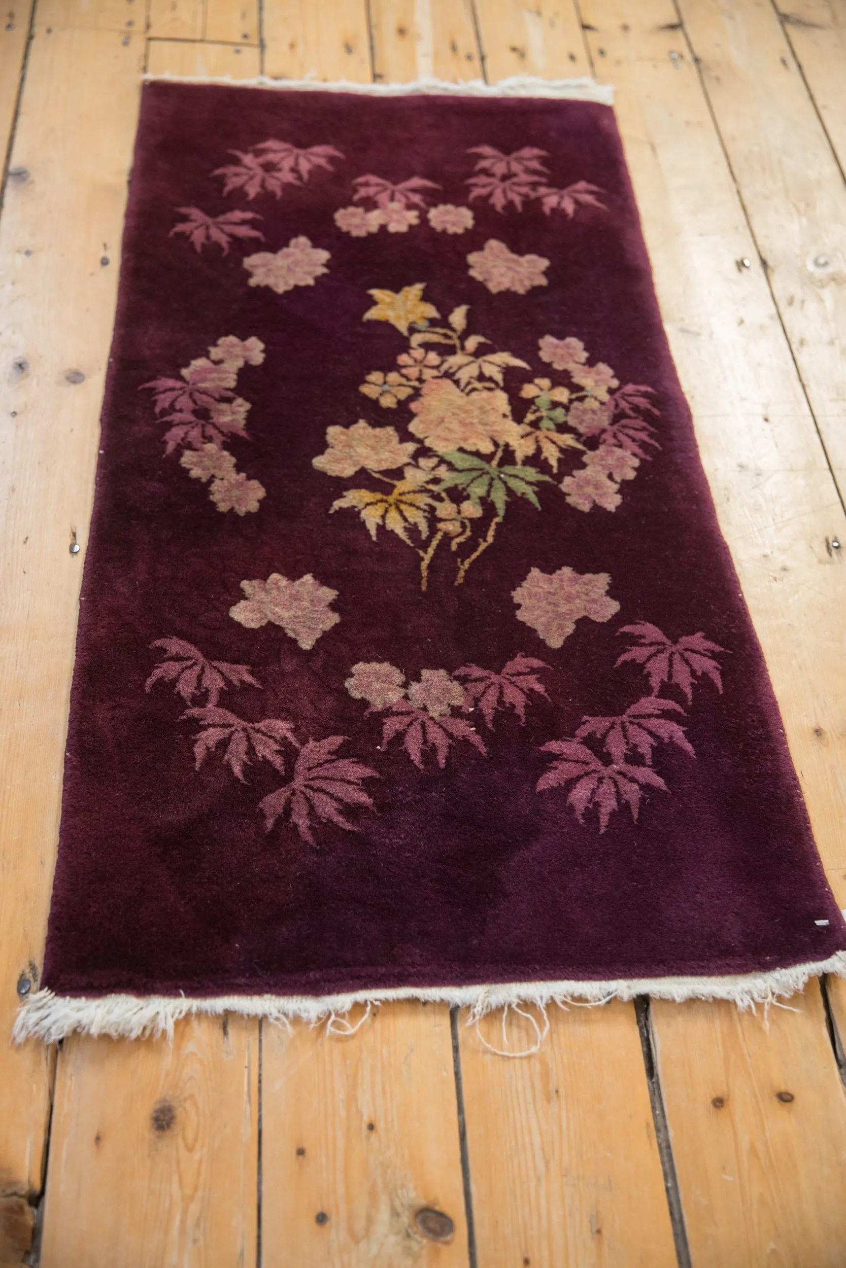 2x4 Antique Art Deco Rug Runner