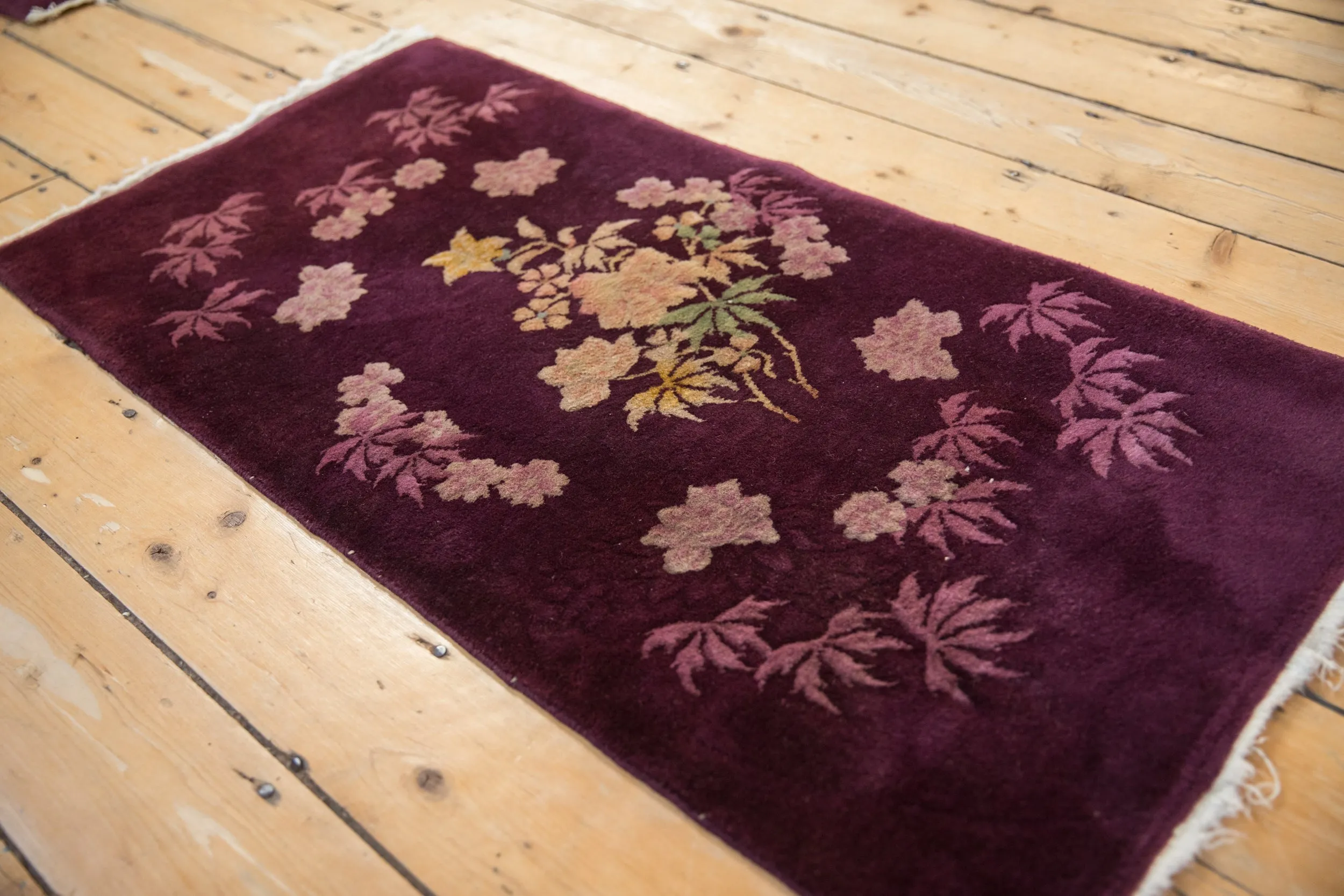 2x4 Antique Art Deco Rug Runner