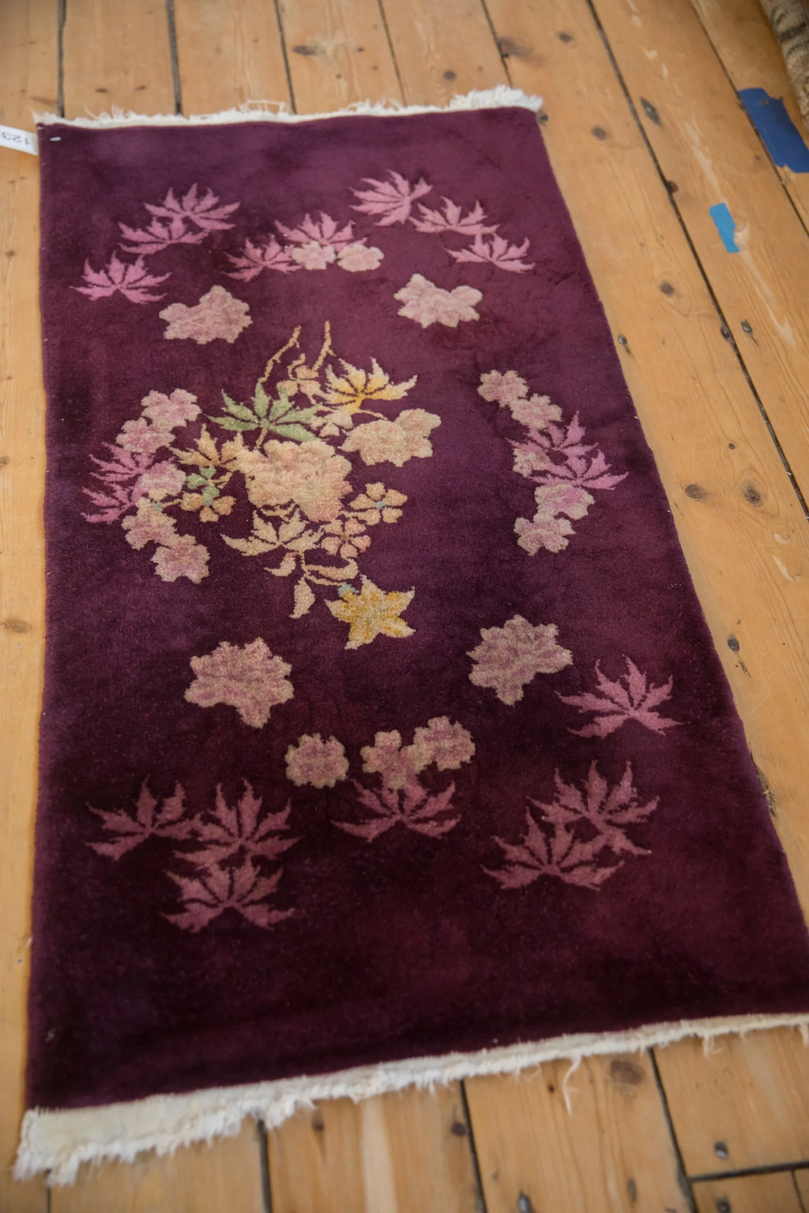 2x4 Antique Art Deco Rug Runner