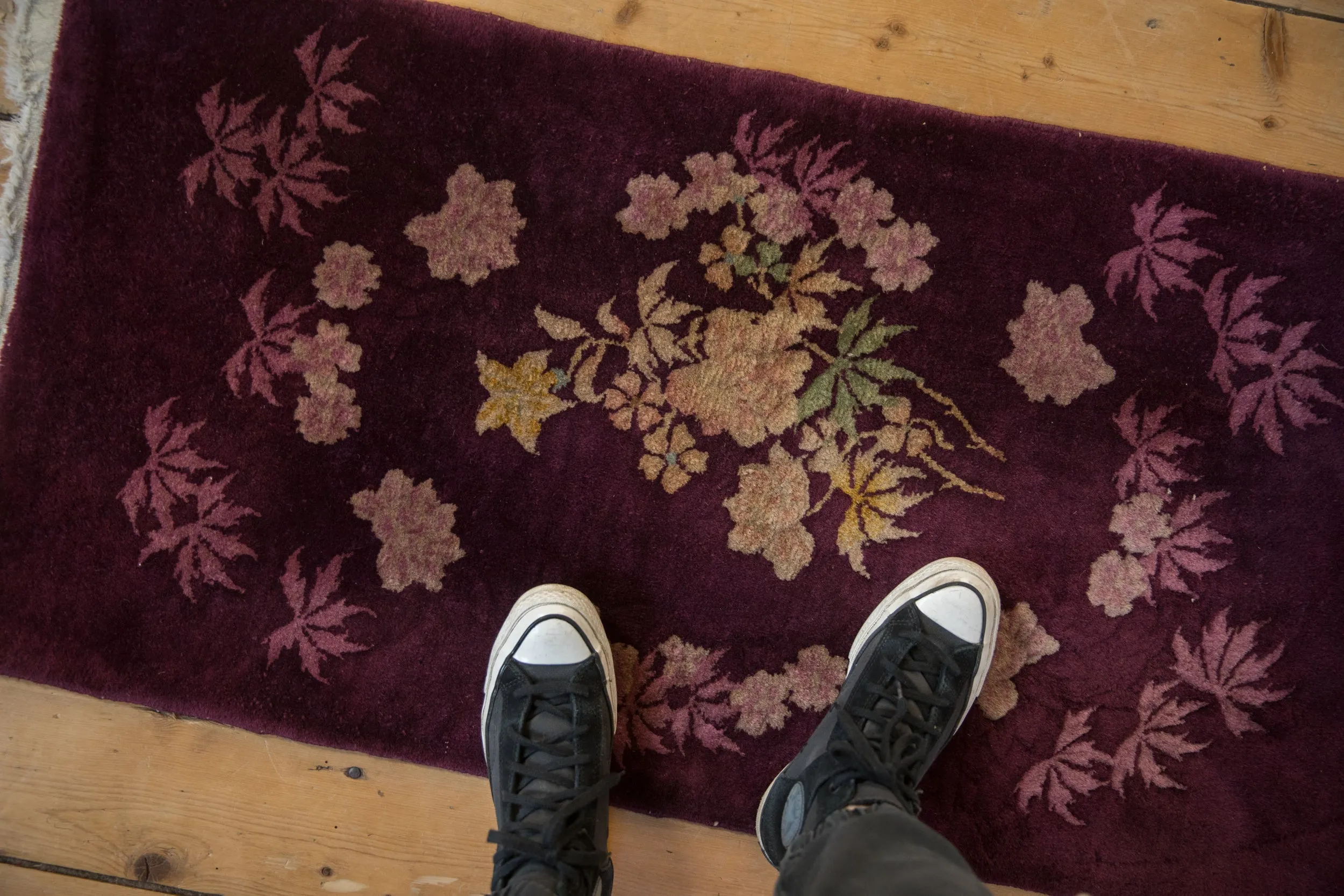 2x4 Antique Art Deco Rug Runner