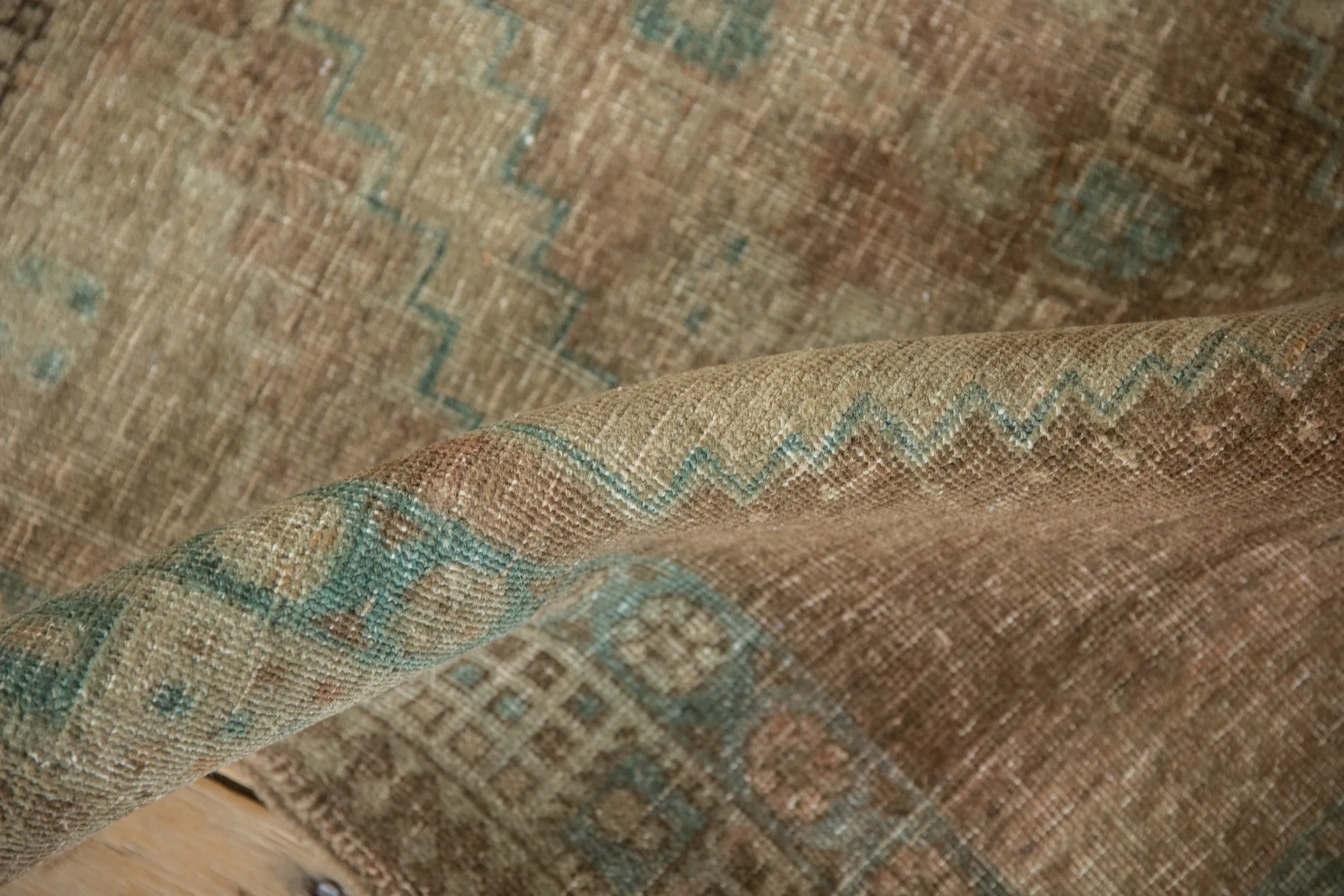 3.5x9.5 Vintage Distressed Serab Rug Runner