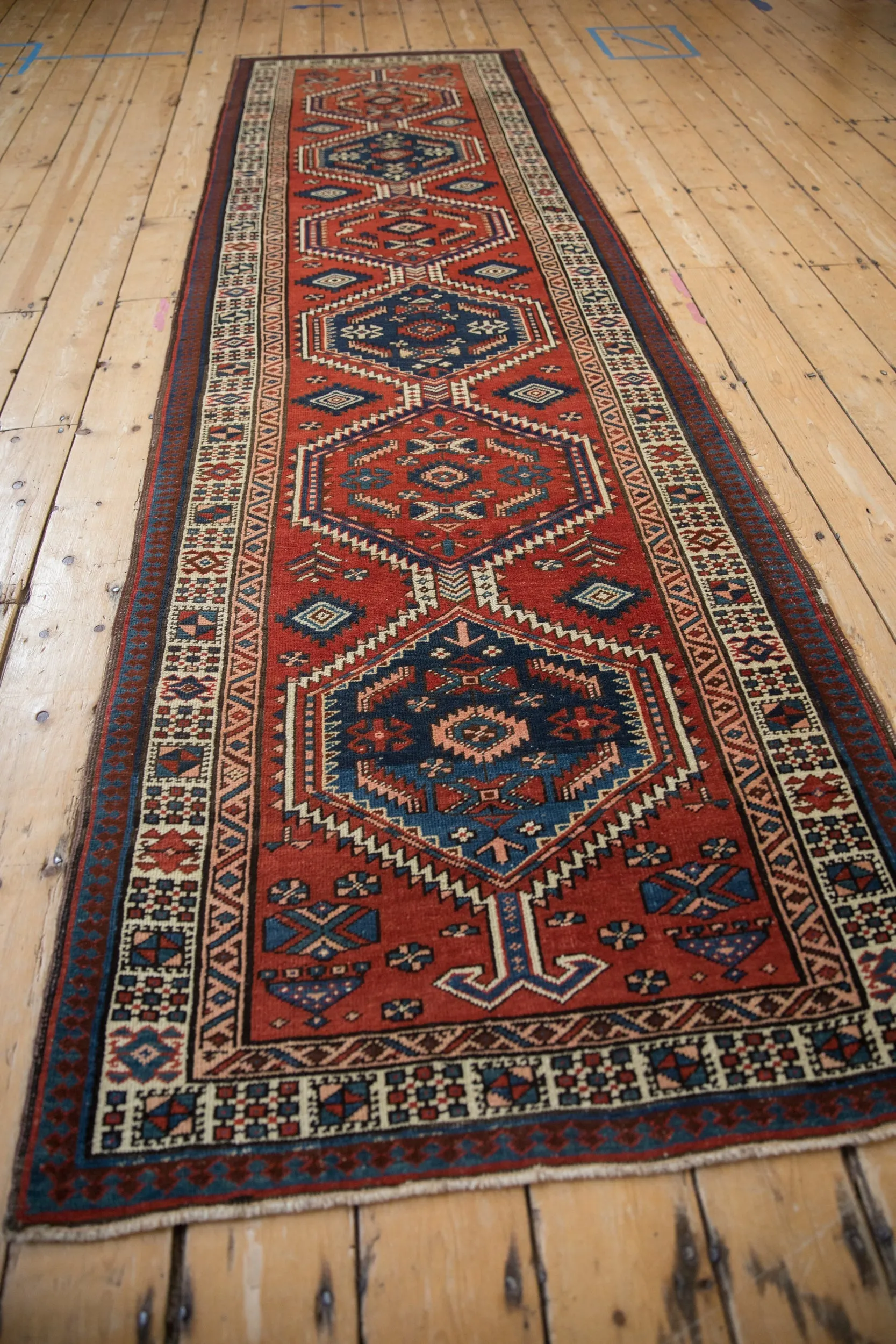 3x10.5 Vintage Serab Rug Runner
