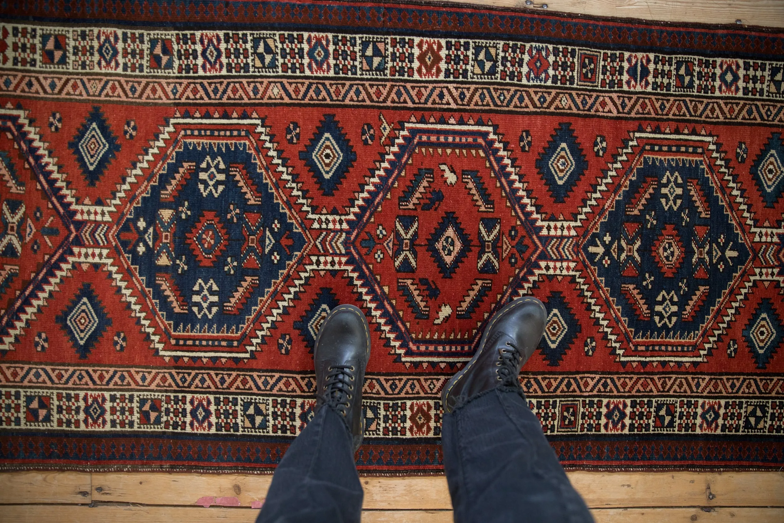 3x10.5 Vintage Serab Rug Runner