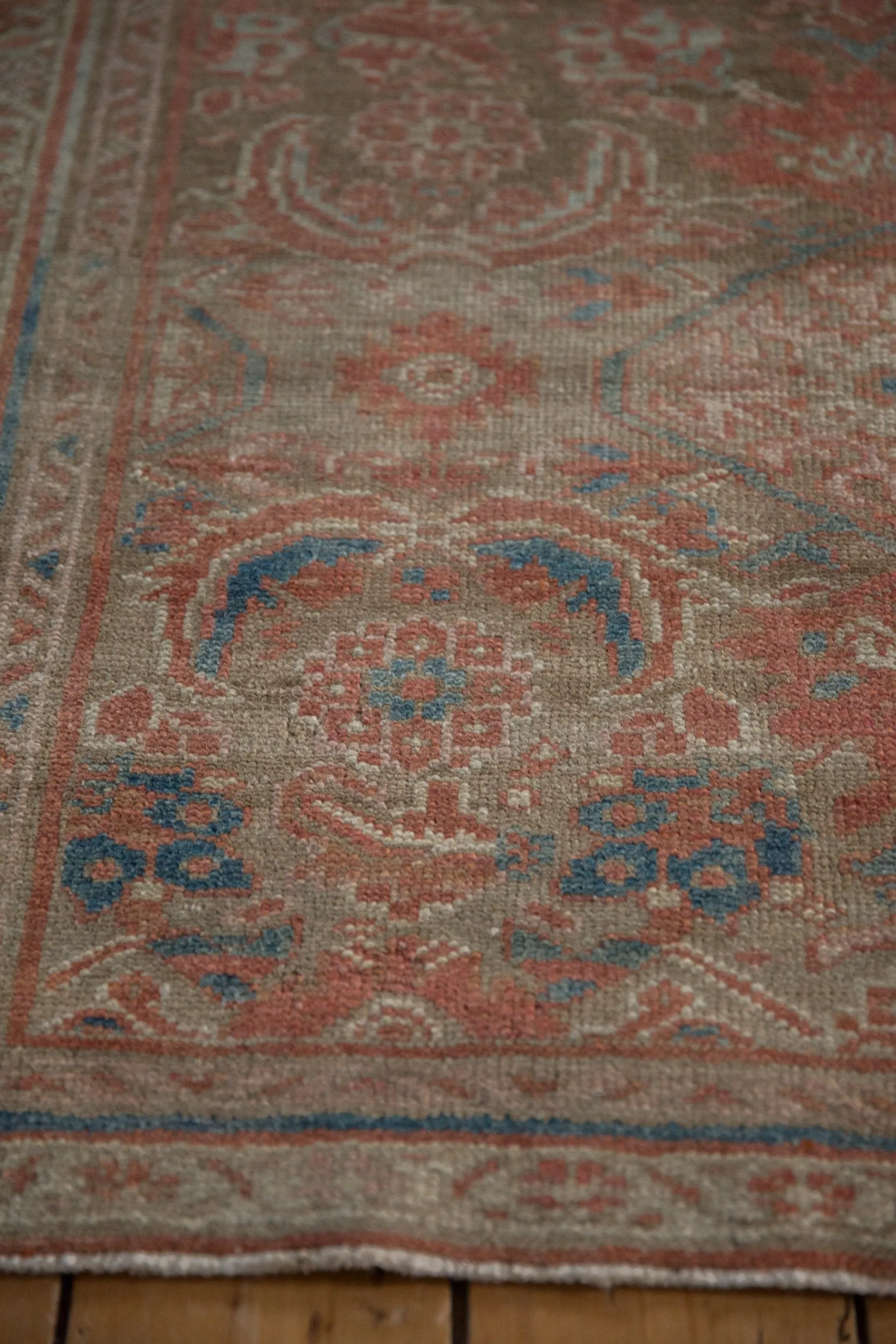 3x13 Vintage Distressed Hamadan Rug Runner