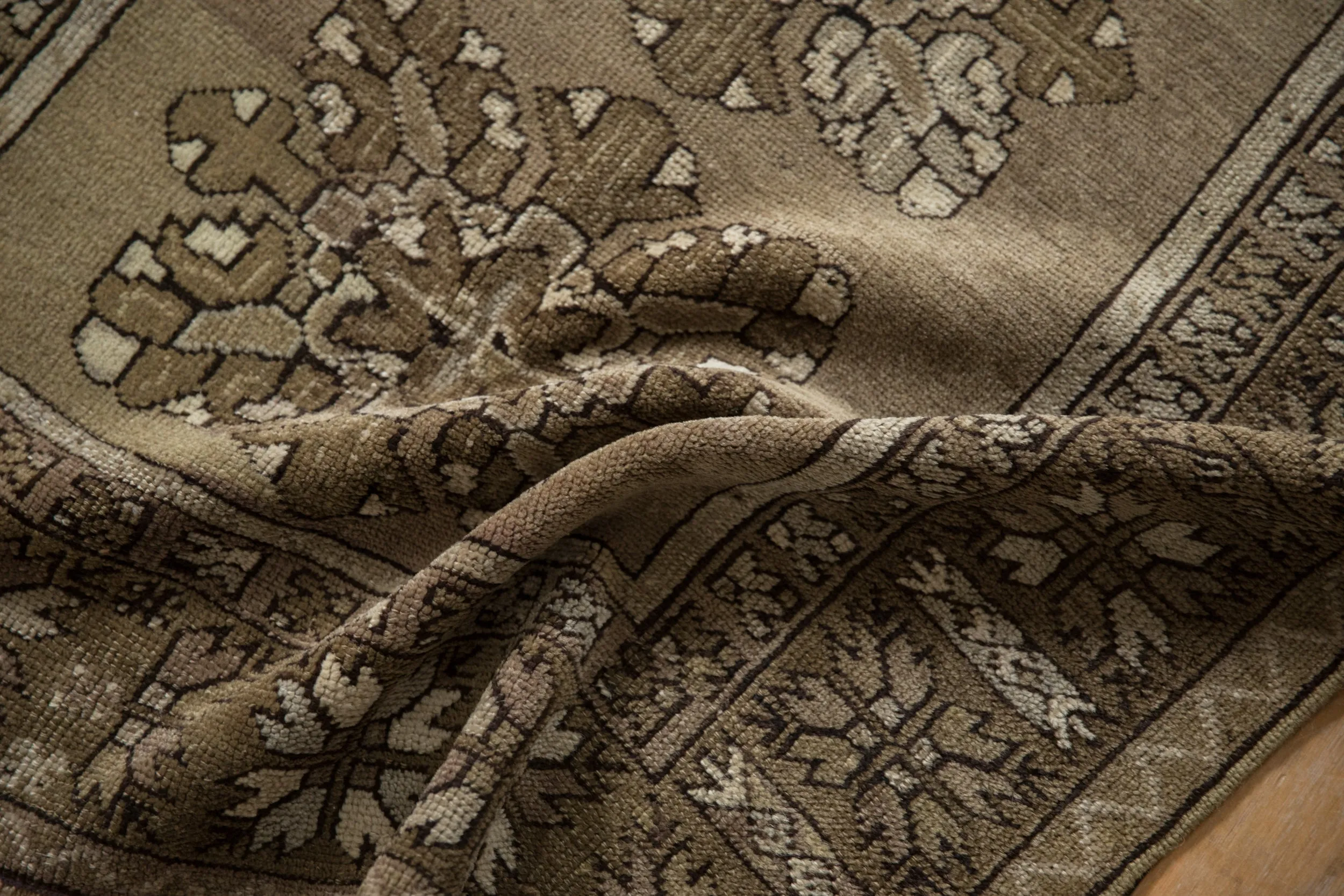 3x14 Vintage Distressed Melas Rug Runner