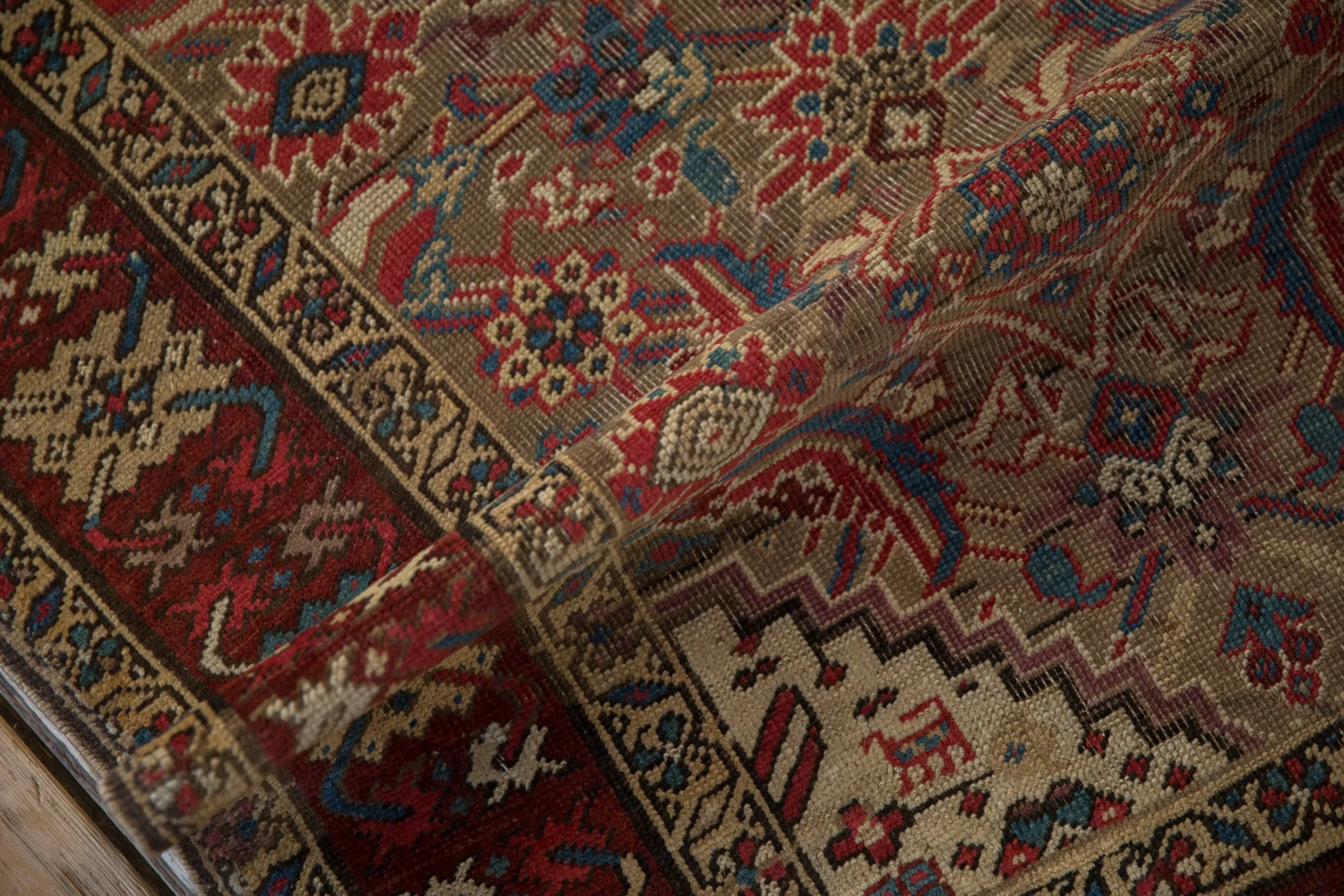 3x14.5 Antique Karabagh Rug Runner