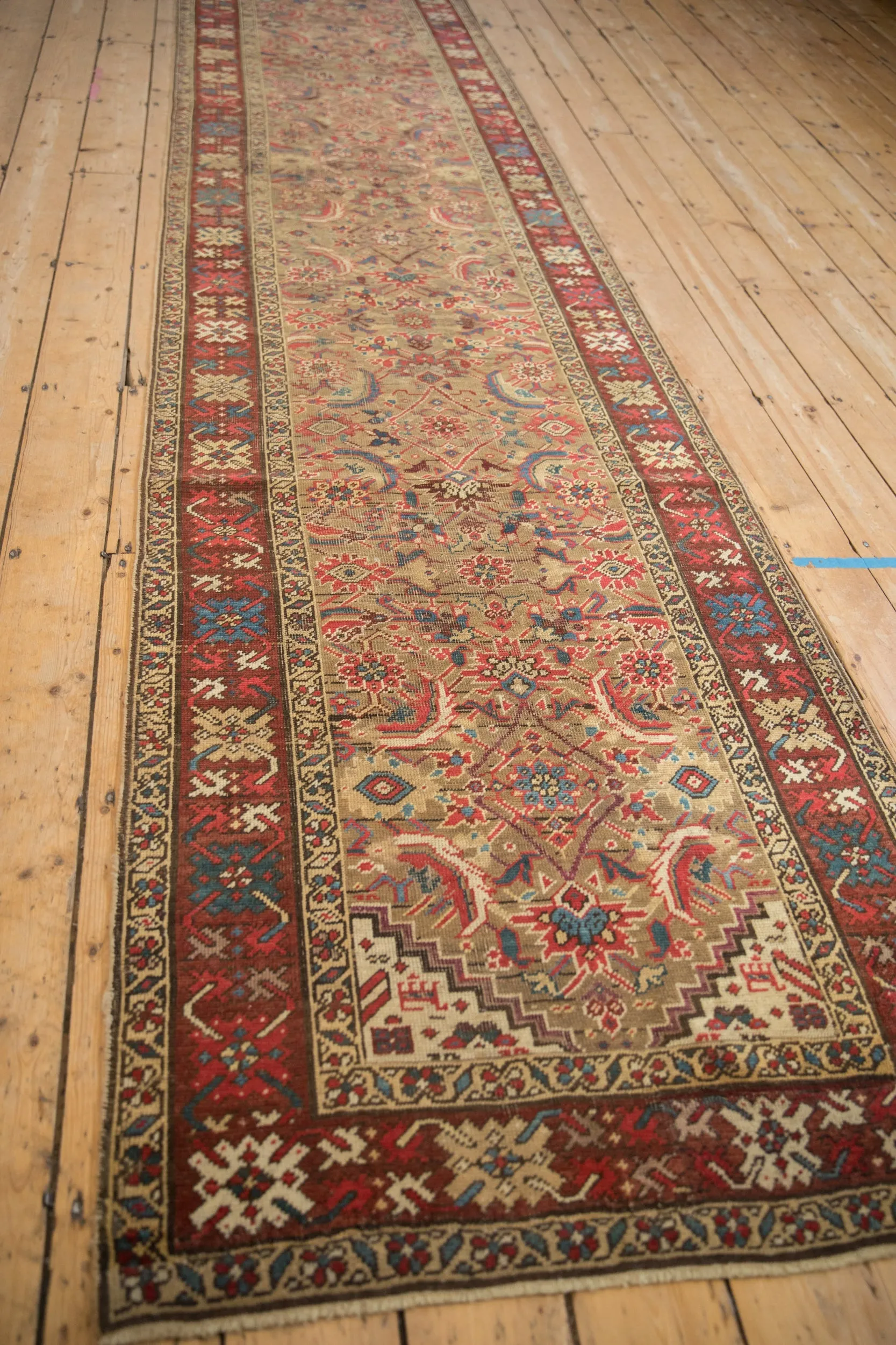 3x14.5 Antique Karabagh Rug Runner