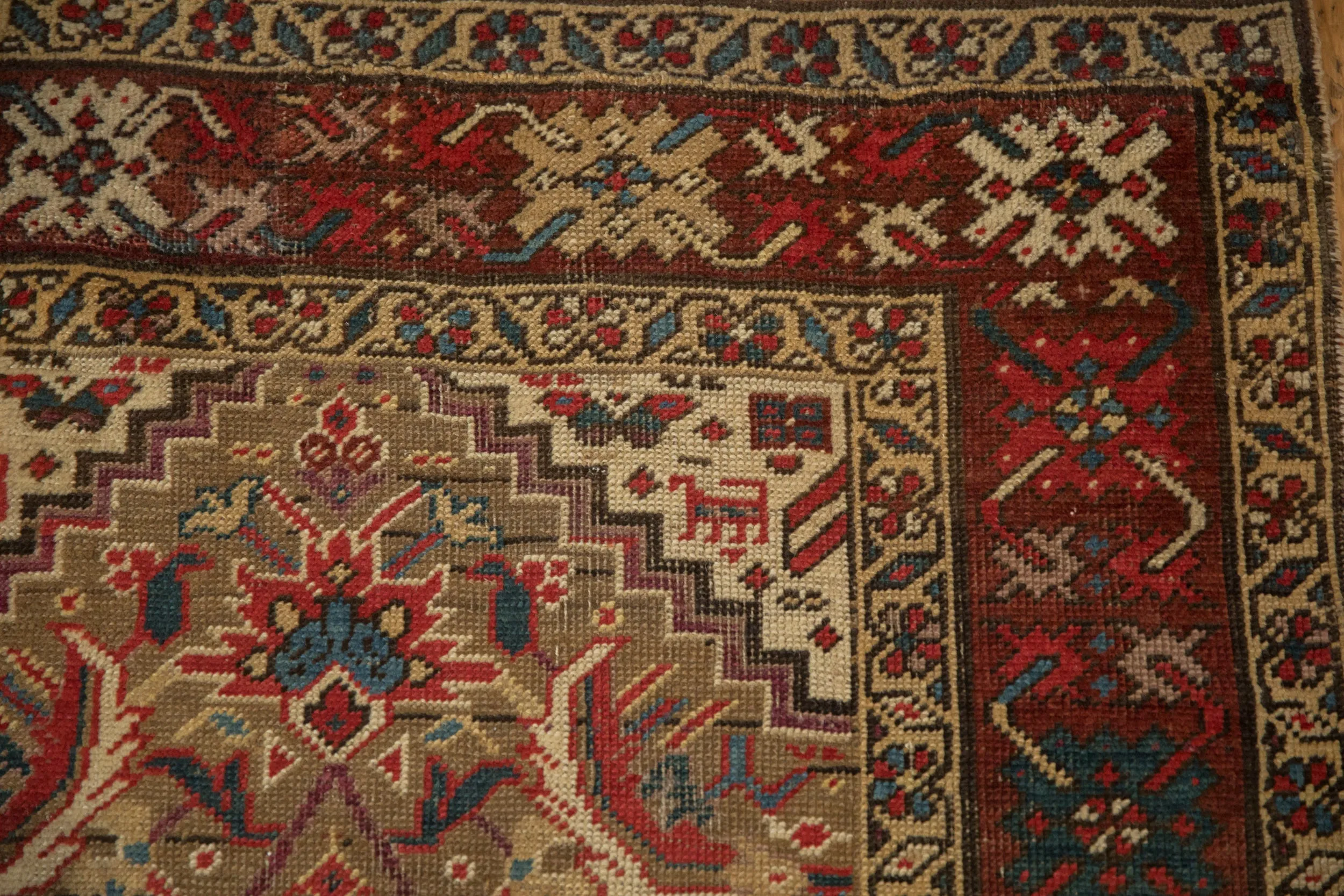 3x14.5 Antique Karabagh Rug Runner