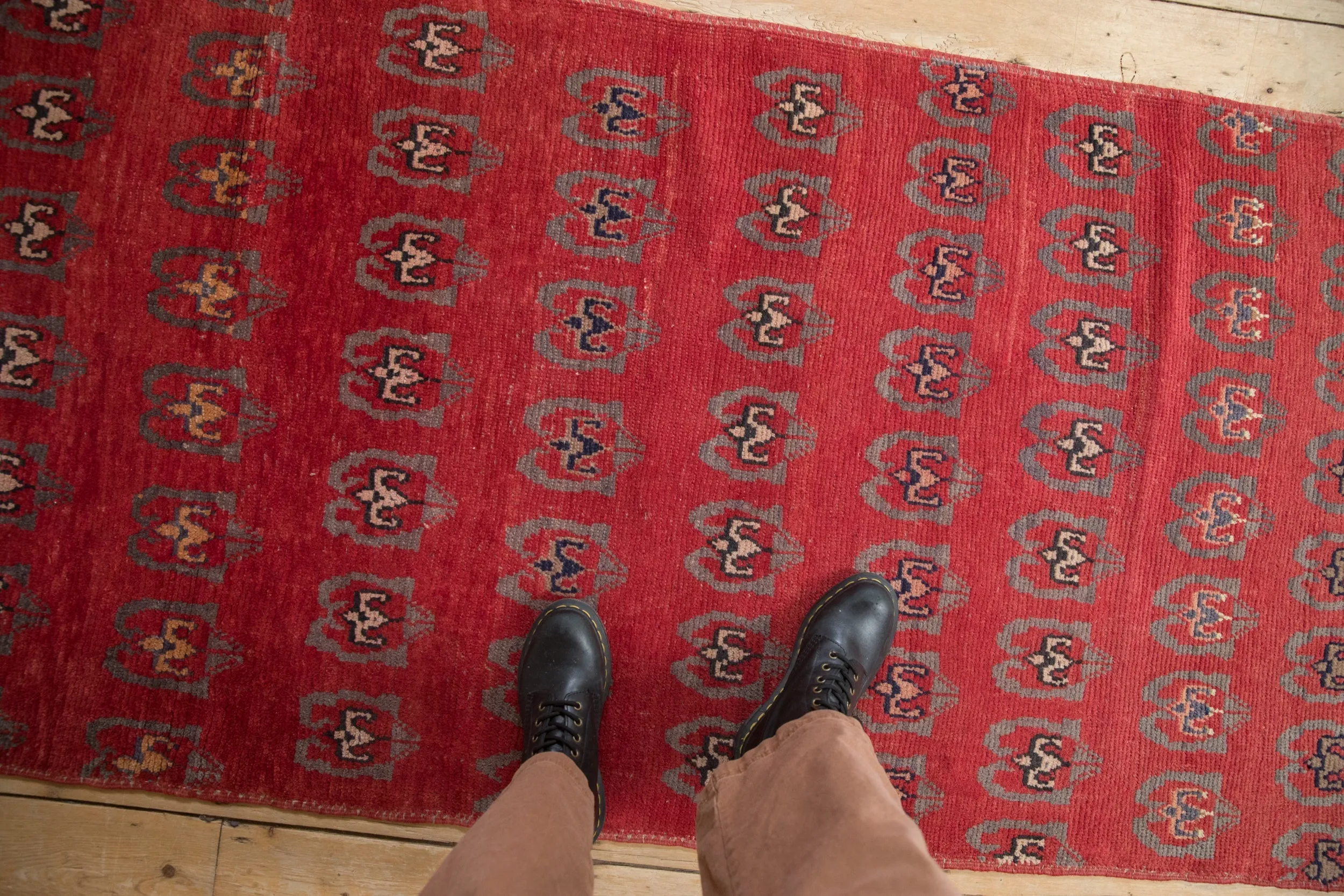 3x8 Vintage Oushak Rug Runner