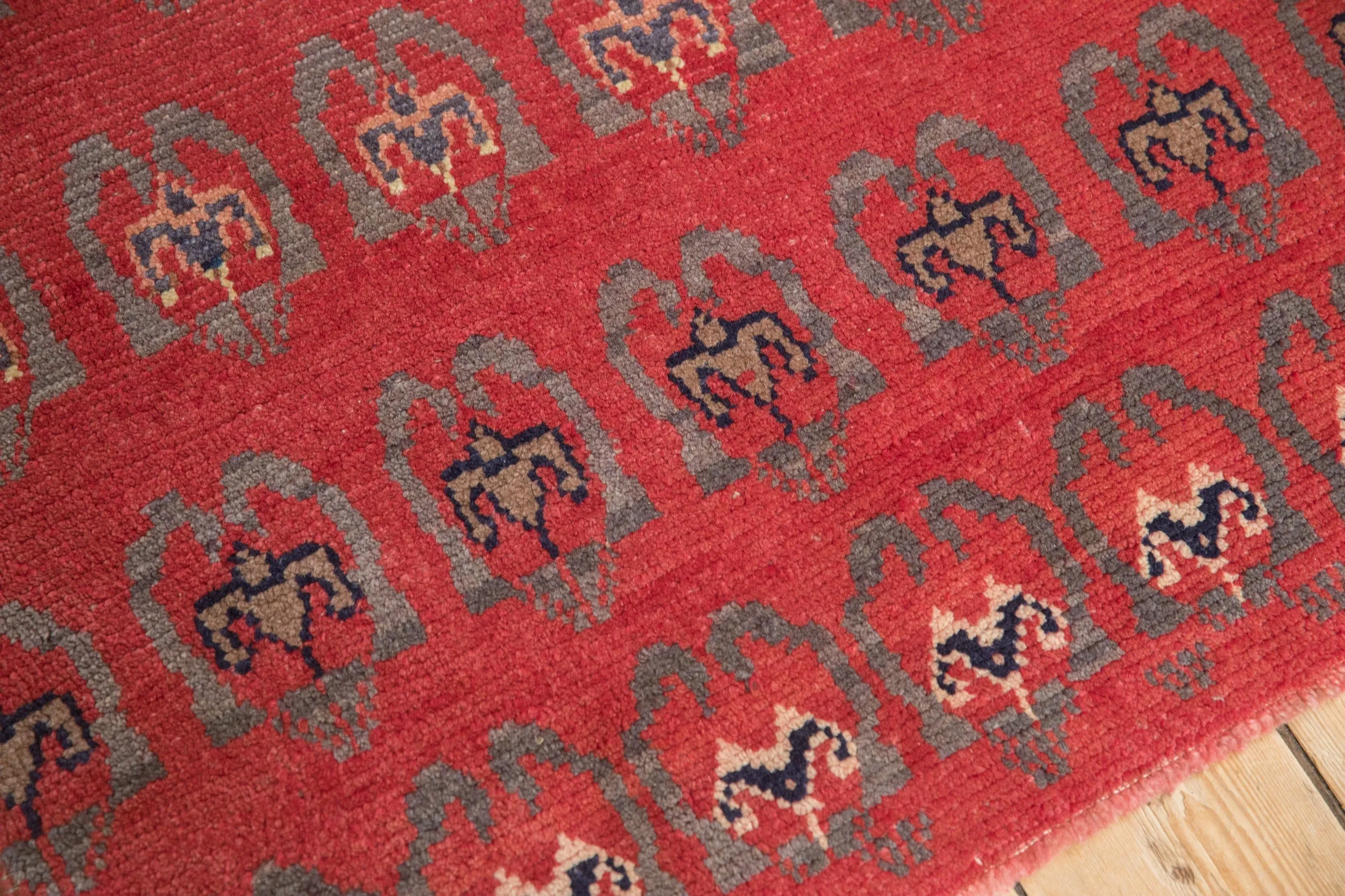 3x8 Vintage Oushak Rug Runner