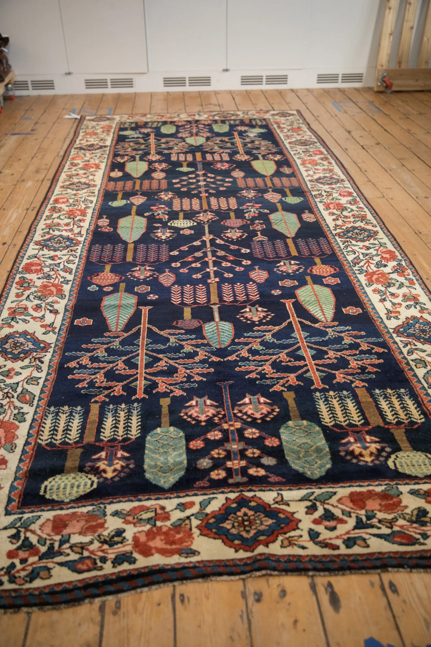 5.5x13 Vintage Baktiari Rug Runner
