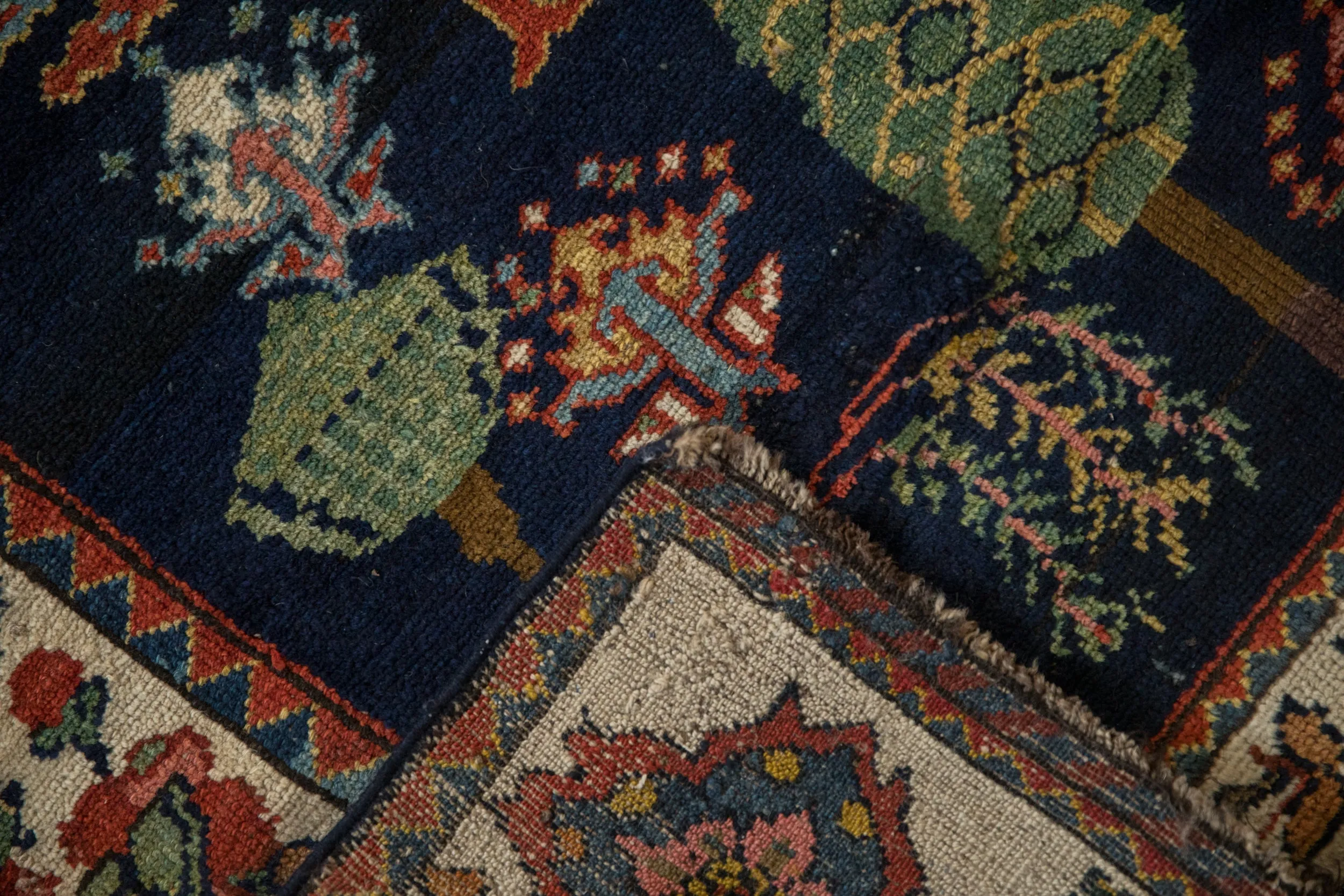 5.5x13 Vintage Baktiari Rug Runner