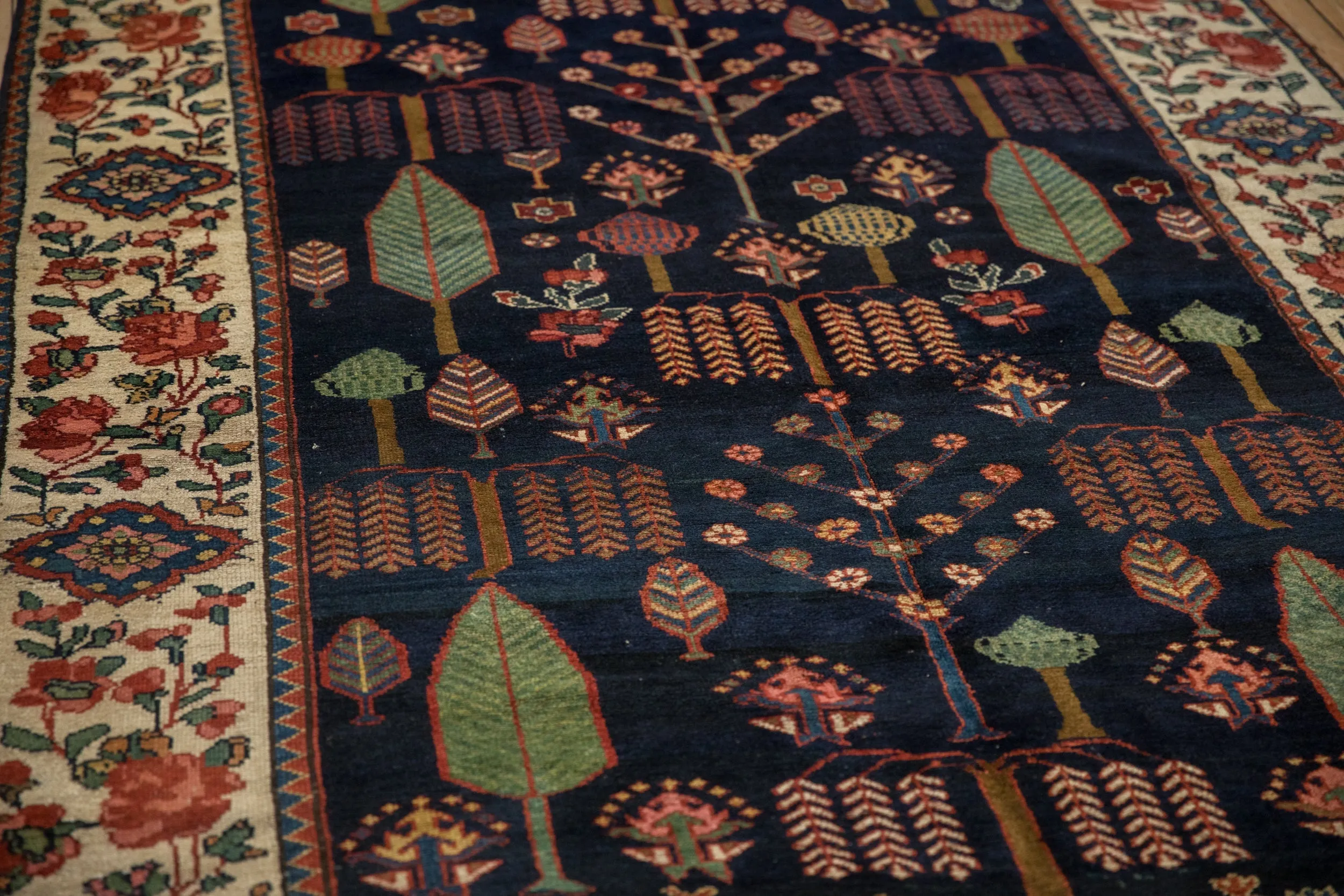 5.5x13 Vintage Baktiari Rug Runner