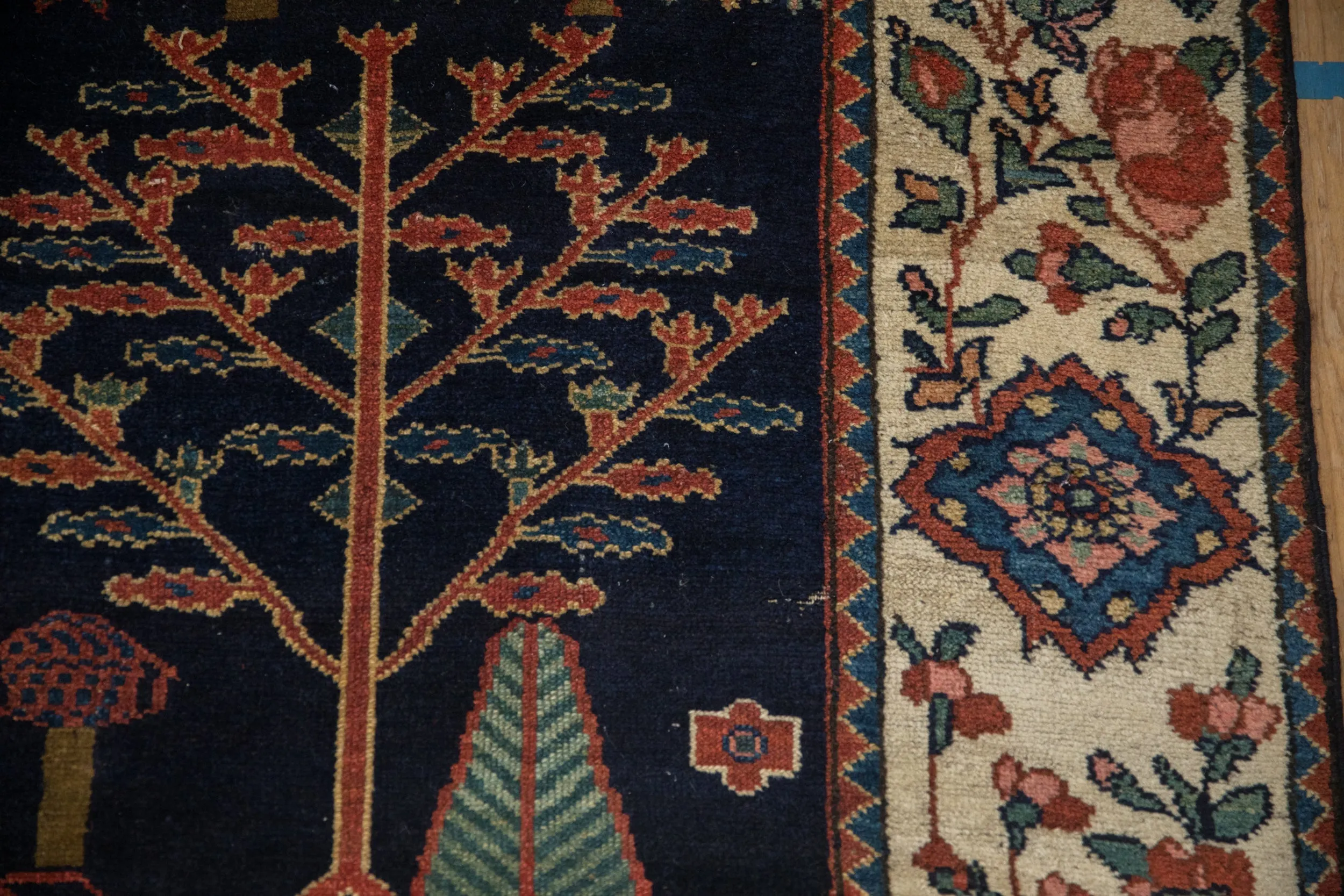5.5x13 Vintage Baktiari Rug Runner