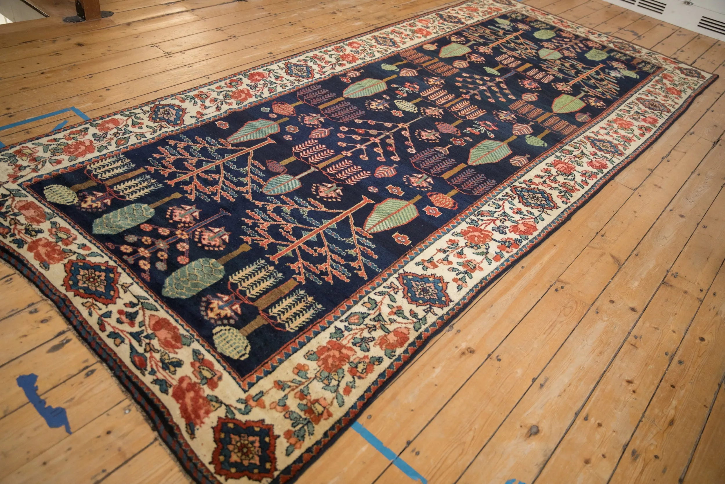 5.5x13 Vintage Baktiari Rug Runner