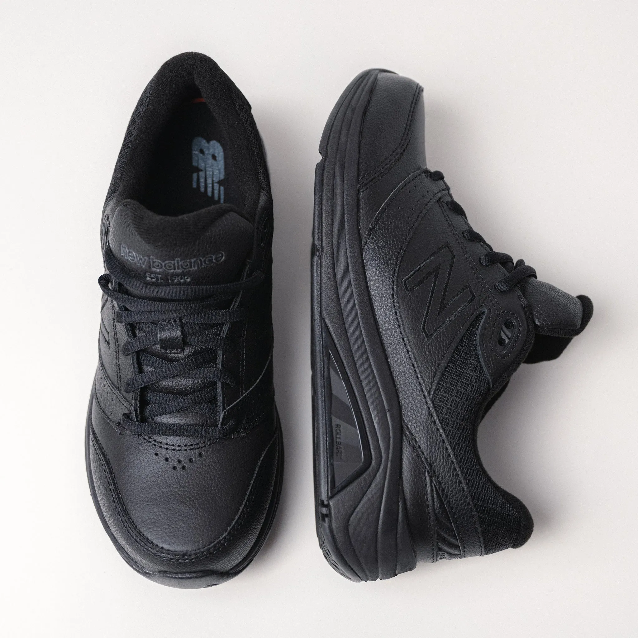 928 V3 STABLE WALK - BLACK - LEATHER