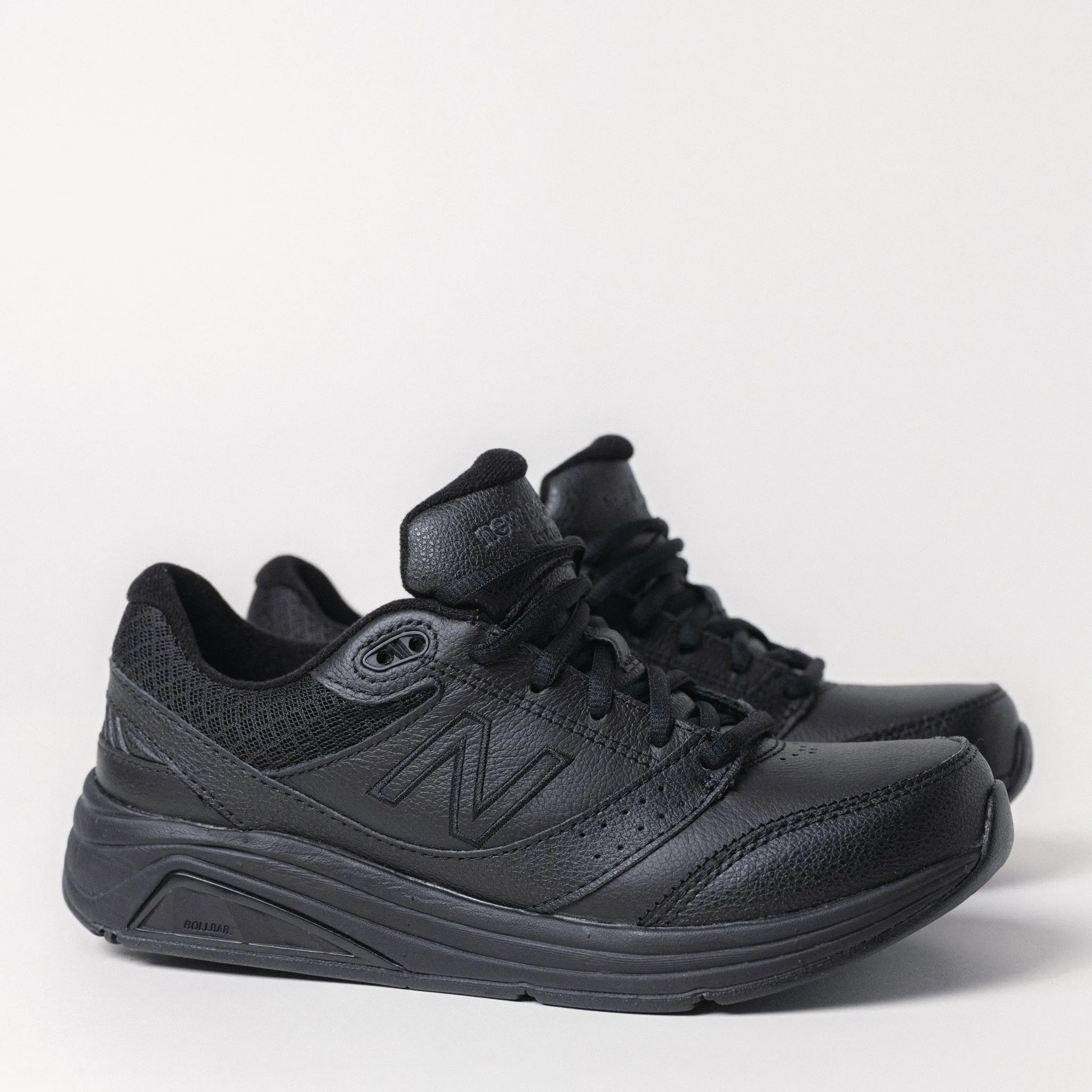 928 V3 STABLE WALK - BLACK - LEATHER