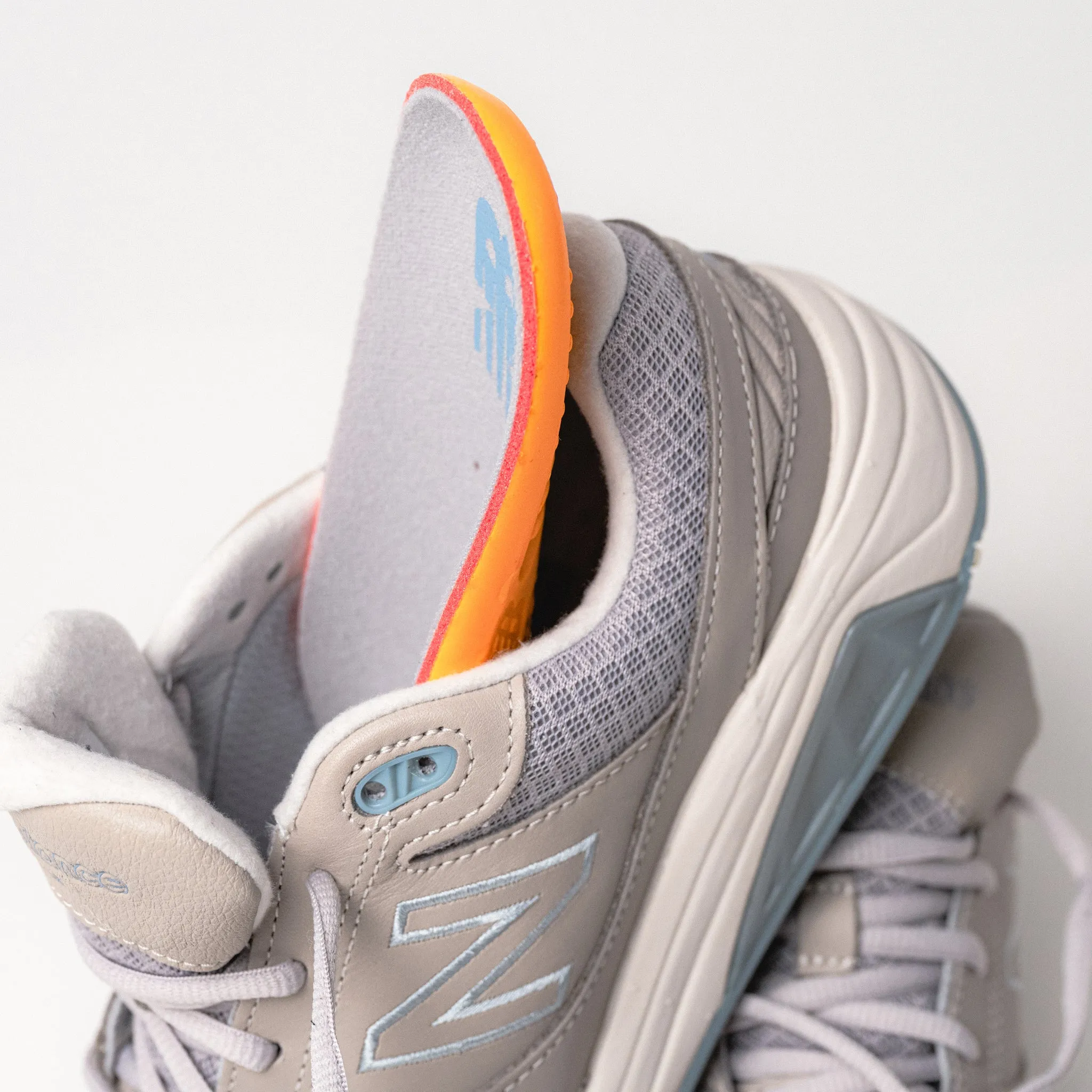 928 V3 STABLE WALK - GREY - LEATHER