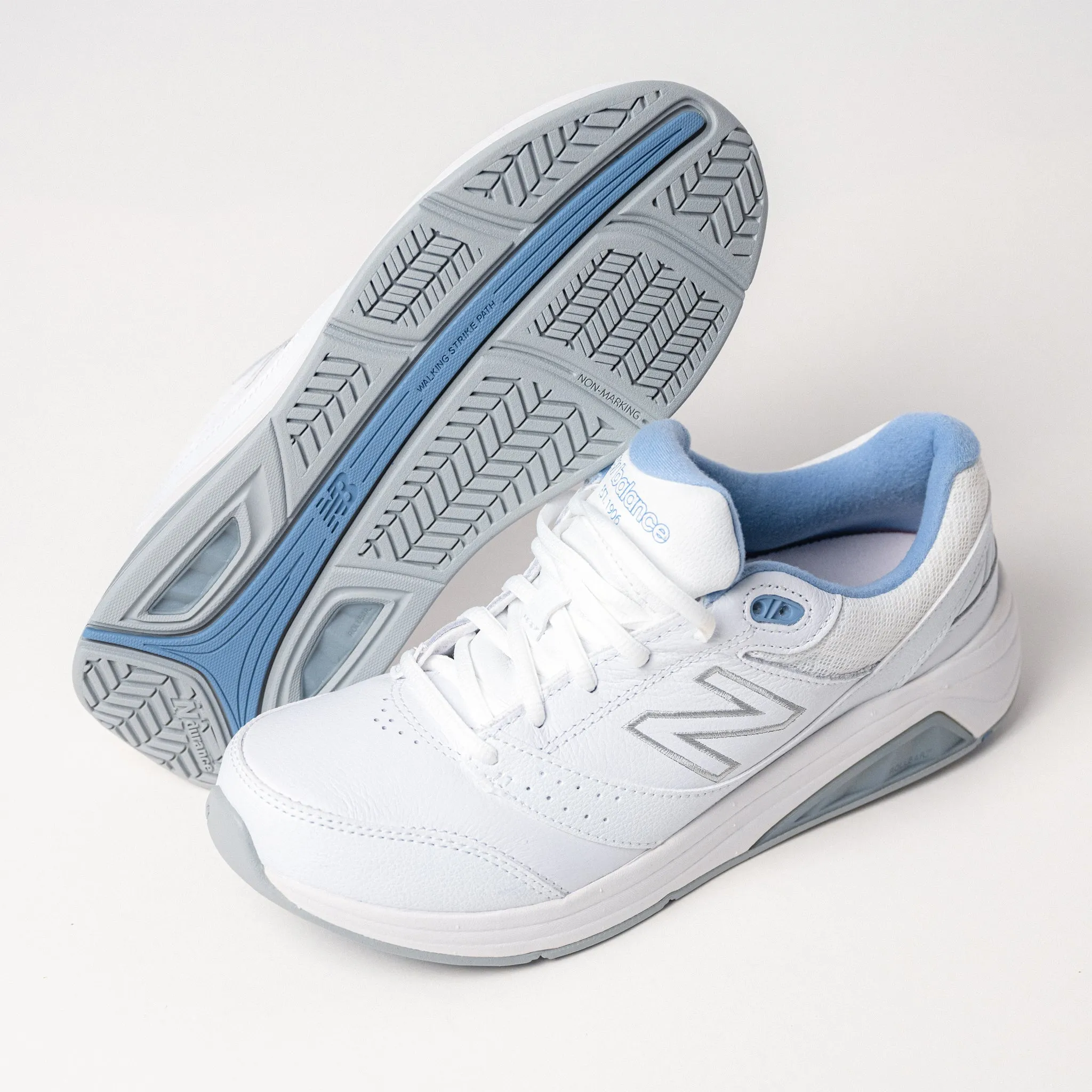 928 V3 STABLE WALK - WHITE - LEATHER