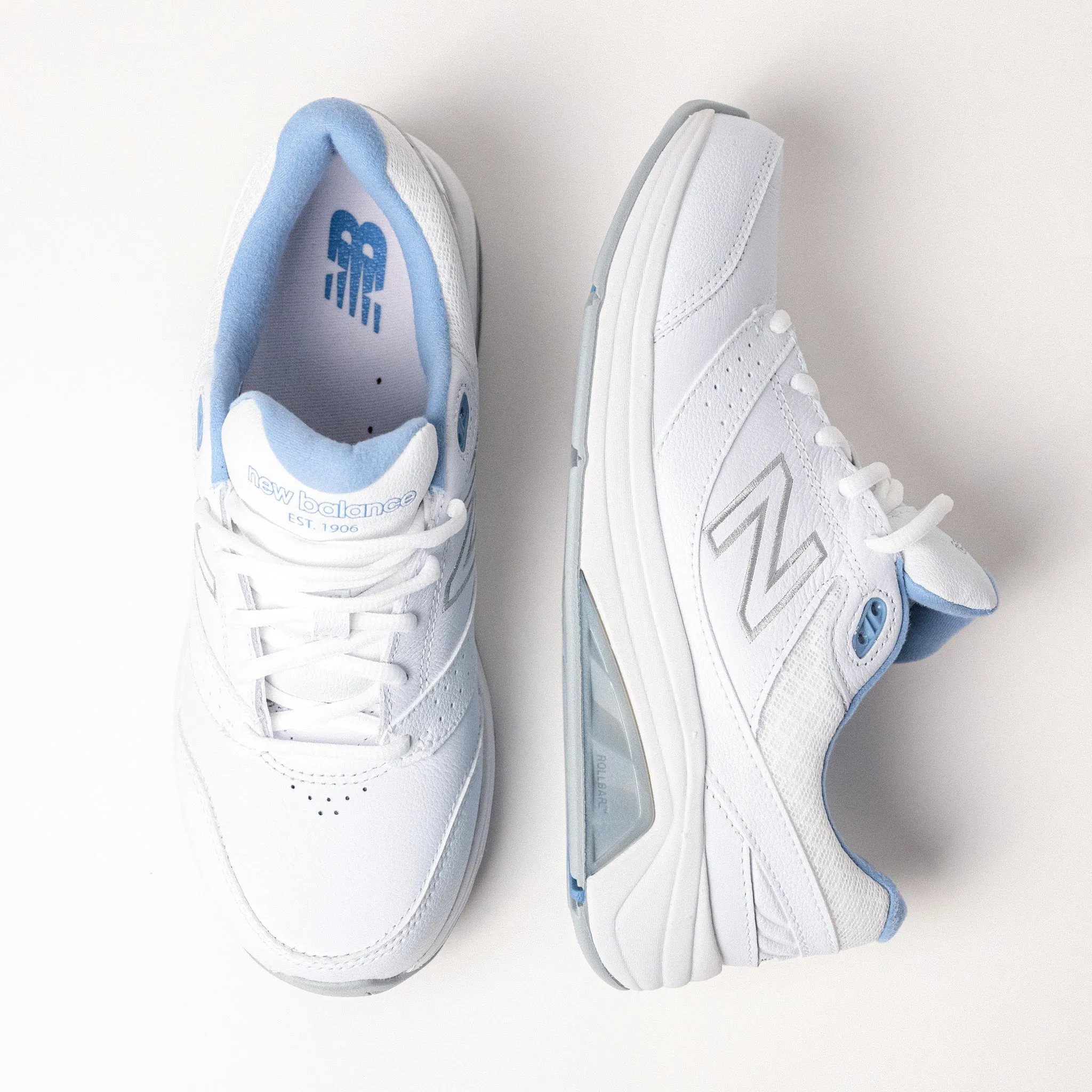 928 V3 STABLE WALK - WHITE - LEATHER