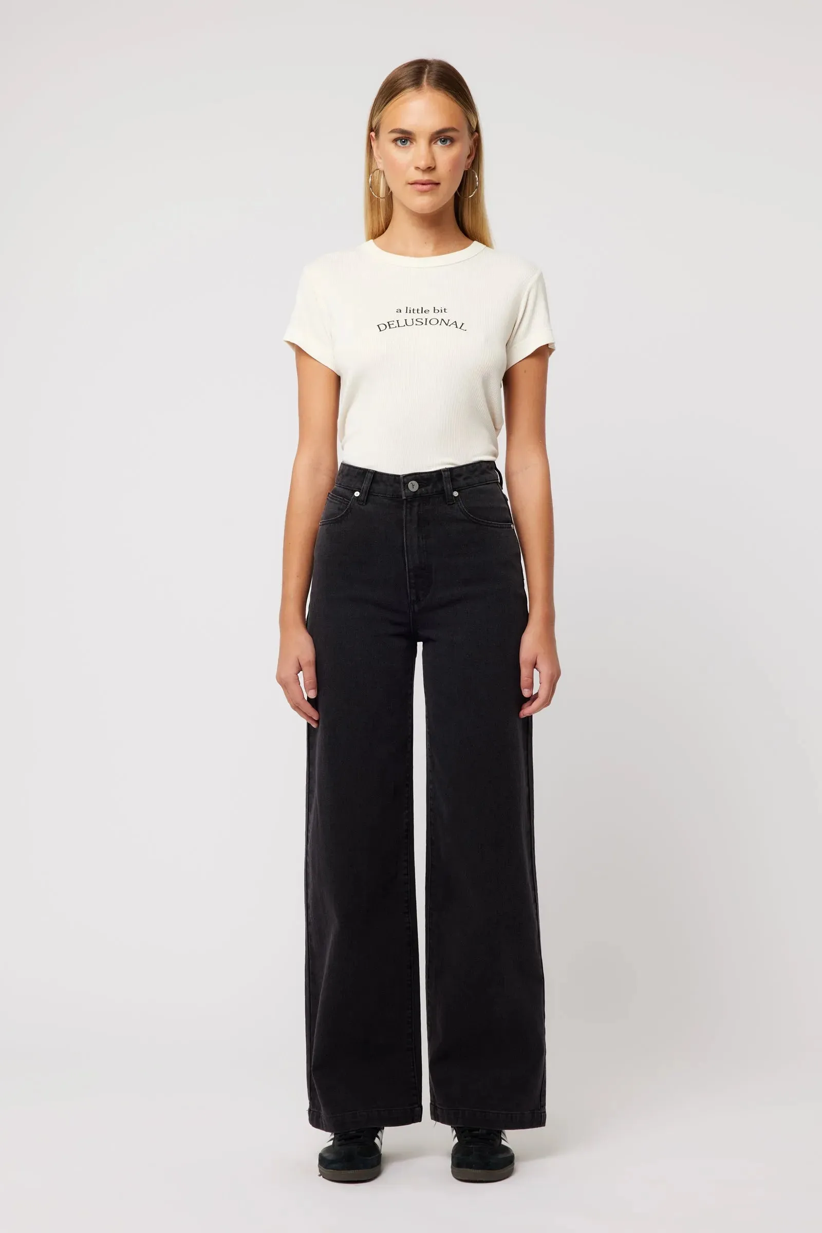 Abrand 94 High & Wide - Sophie - Washed Black