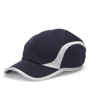 Adams  Polyester Marathon Cap MA102 Navy/ Grey
