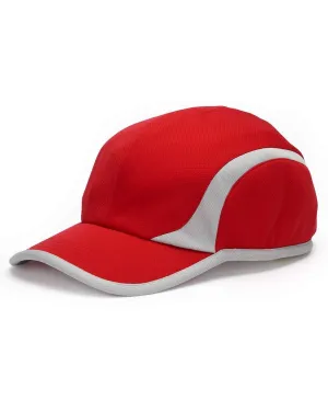 Adams  Polyester Marathon Cap MA102 Red/ Grey