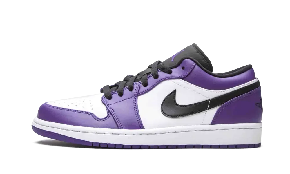 Air Jordan 1 Low Court Purple White