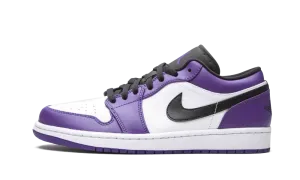 Air Jordan 1 Low Court Purple White