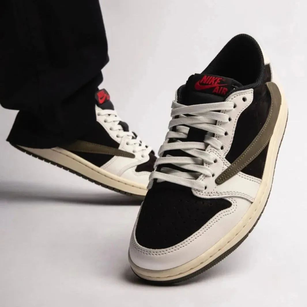 Air Jordan 1 Retro Low OG SP Travis Scott Olive