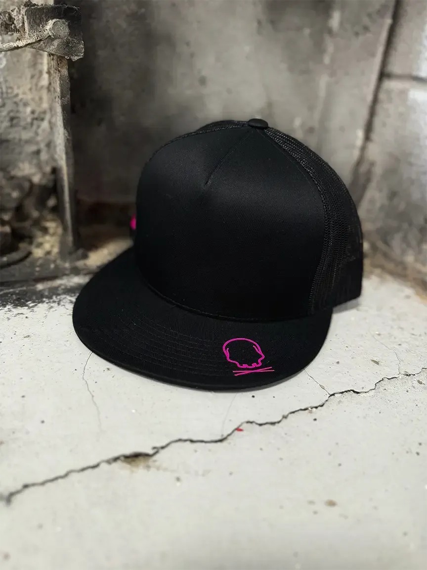 BITE ME SIDE STYLE BLACK HAT
