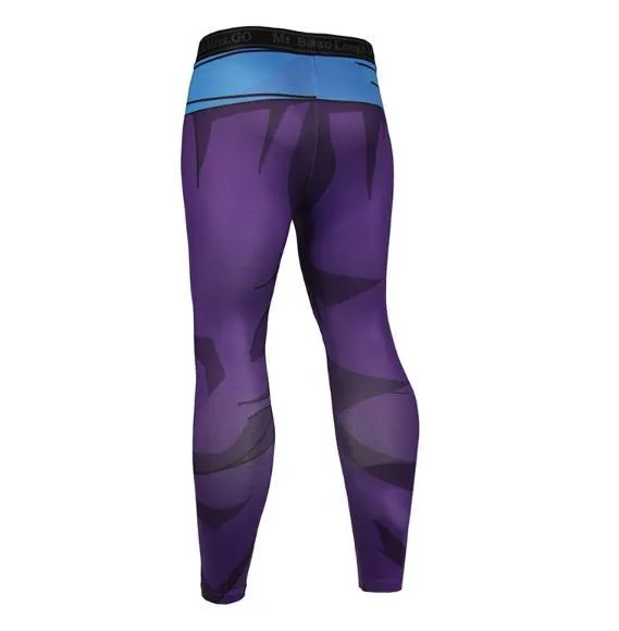 BJJ Rash Guard Men's Teen Gohan Armor Dragon Ball Z Leggings Compression Spats