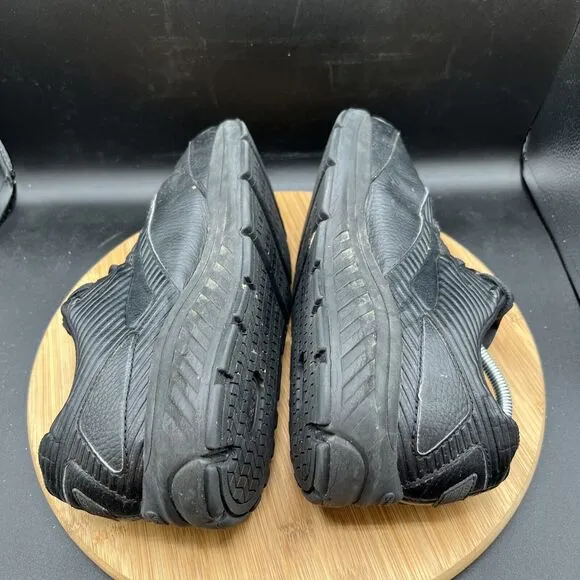 Brooks Mens Size 9.5 2E Wide Addiction Walker 2 1103182E072 Black Shoes Sneakers
