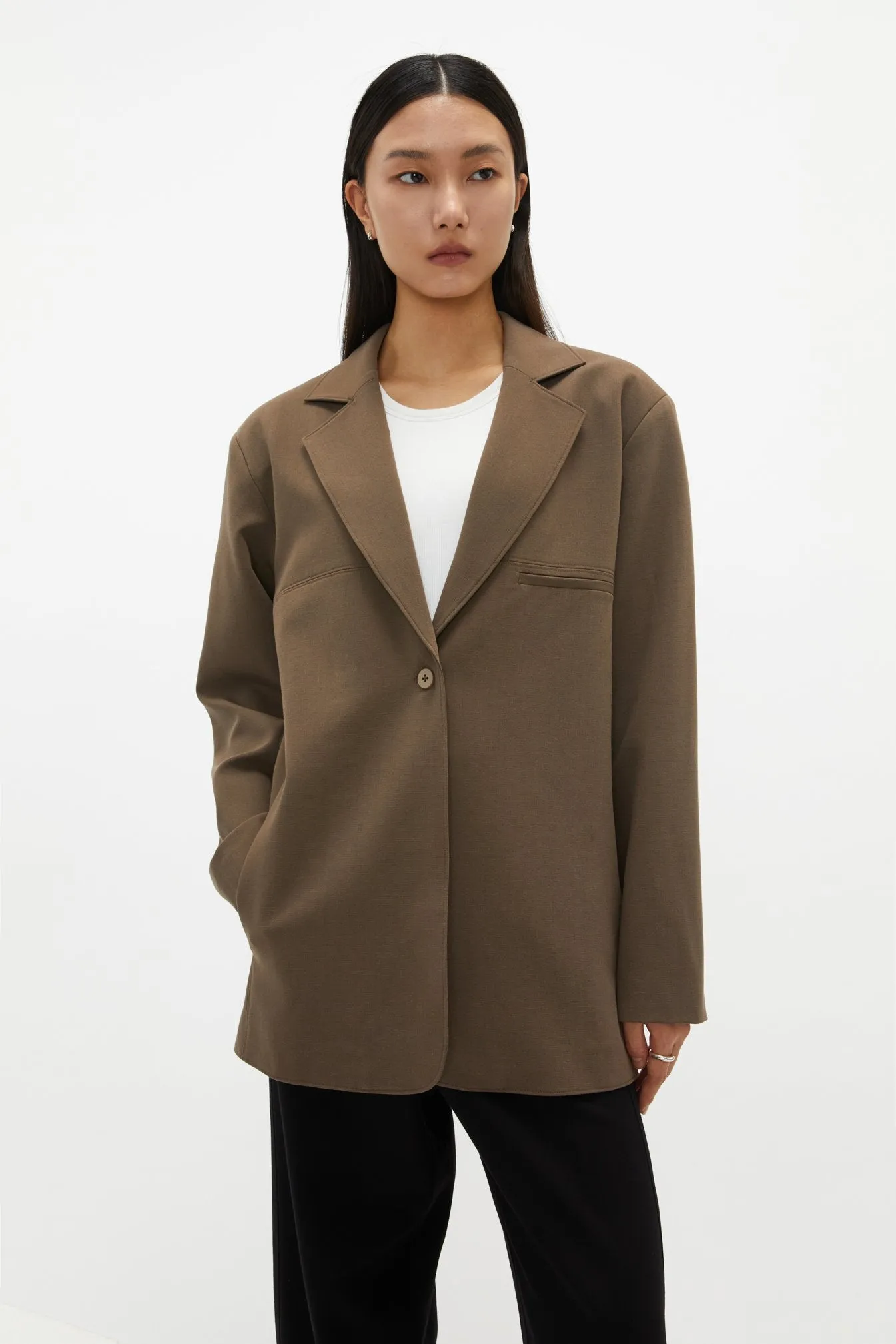 by DOE - Soft Jacquard Blazer