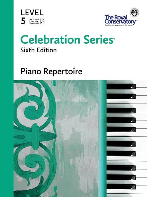 Celebration Series; Piano Repertoire 5, 2022 Edition