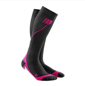 CEP Pro  Run Sock 2.0 Hawaii Black/Pink Woman