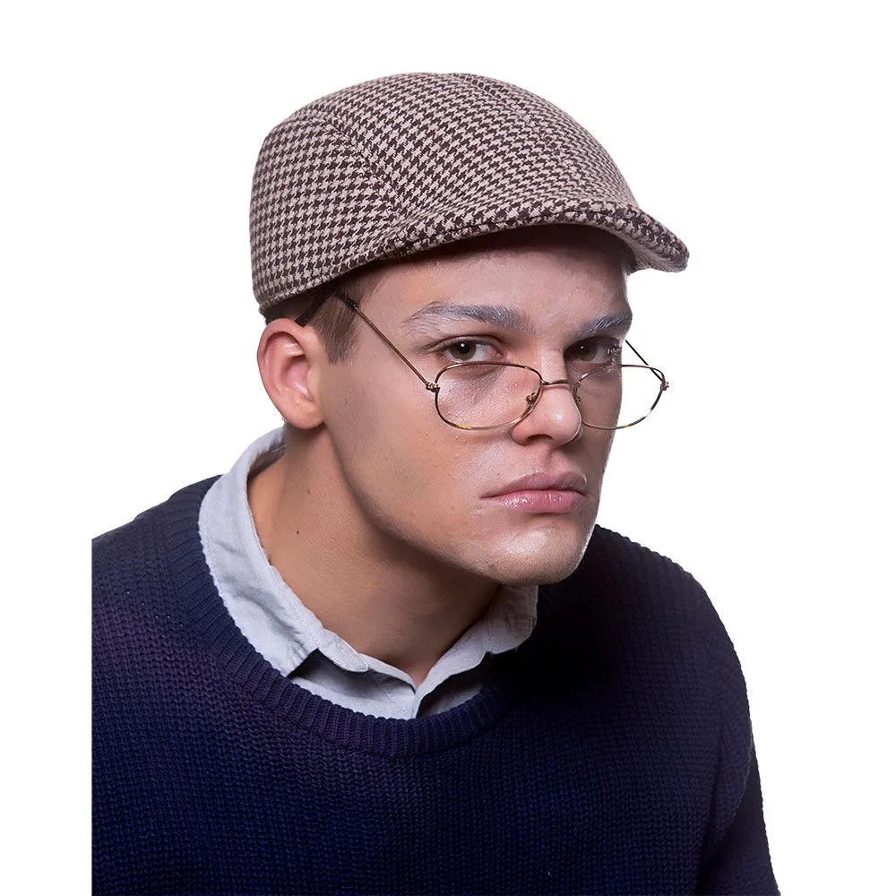 Check Flat Cap