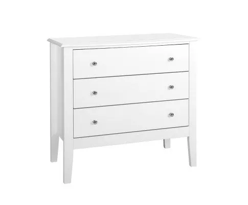 Chest of Drawers Storage Cabinet Bedside Table Dresser Tallboy White