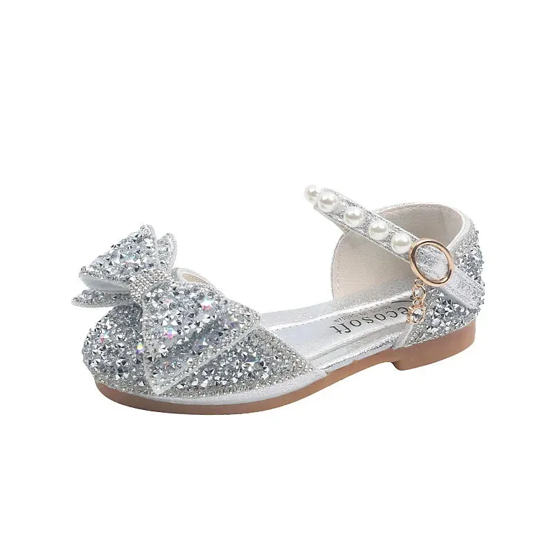 Children's Sequins Sandals Princess Shoes