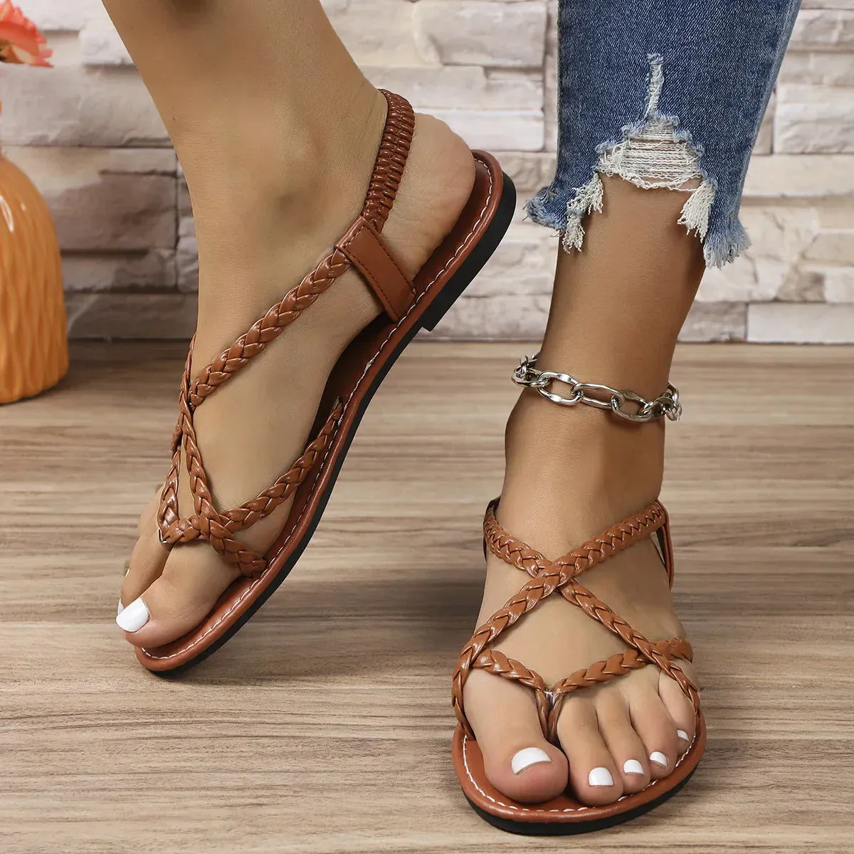 Columba® | Flat Summer Sandals For Women