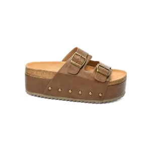 Corky's - Wannabe TobaccoPlatform Sandals