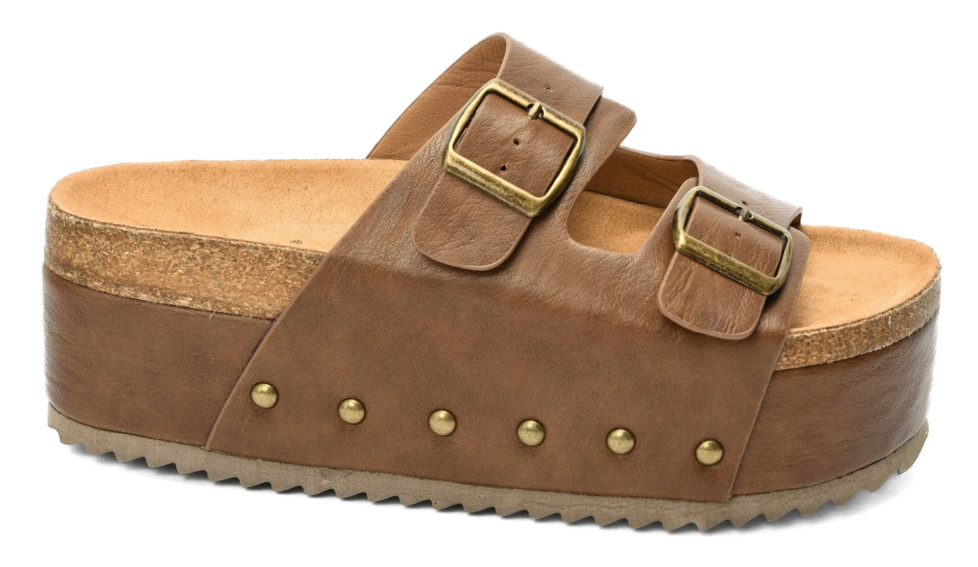 Corky's - Wannabe TobaccoPlatform Sandals