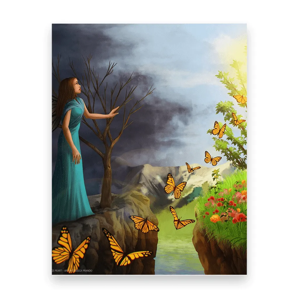 COURAGE 1 - in Flat Cards
